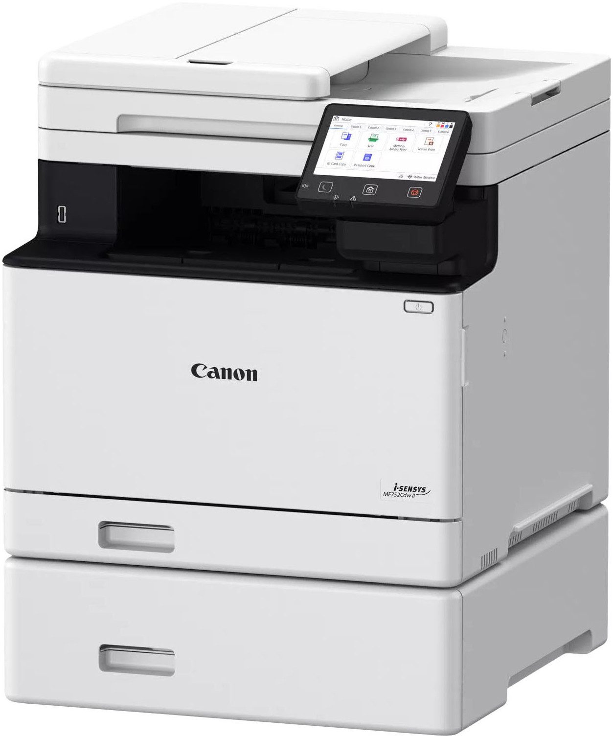 Canon i-SENSYS MF752Cdw Ⅱ Multifunktionsdrucker, (LAN (Ethernet), WLAN (Wi-Fi)