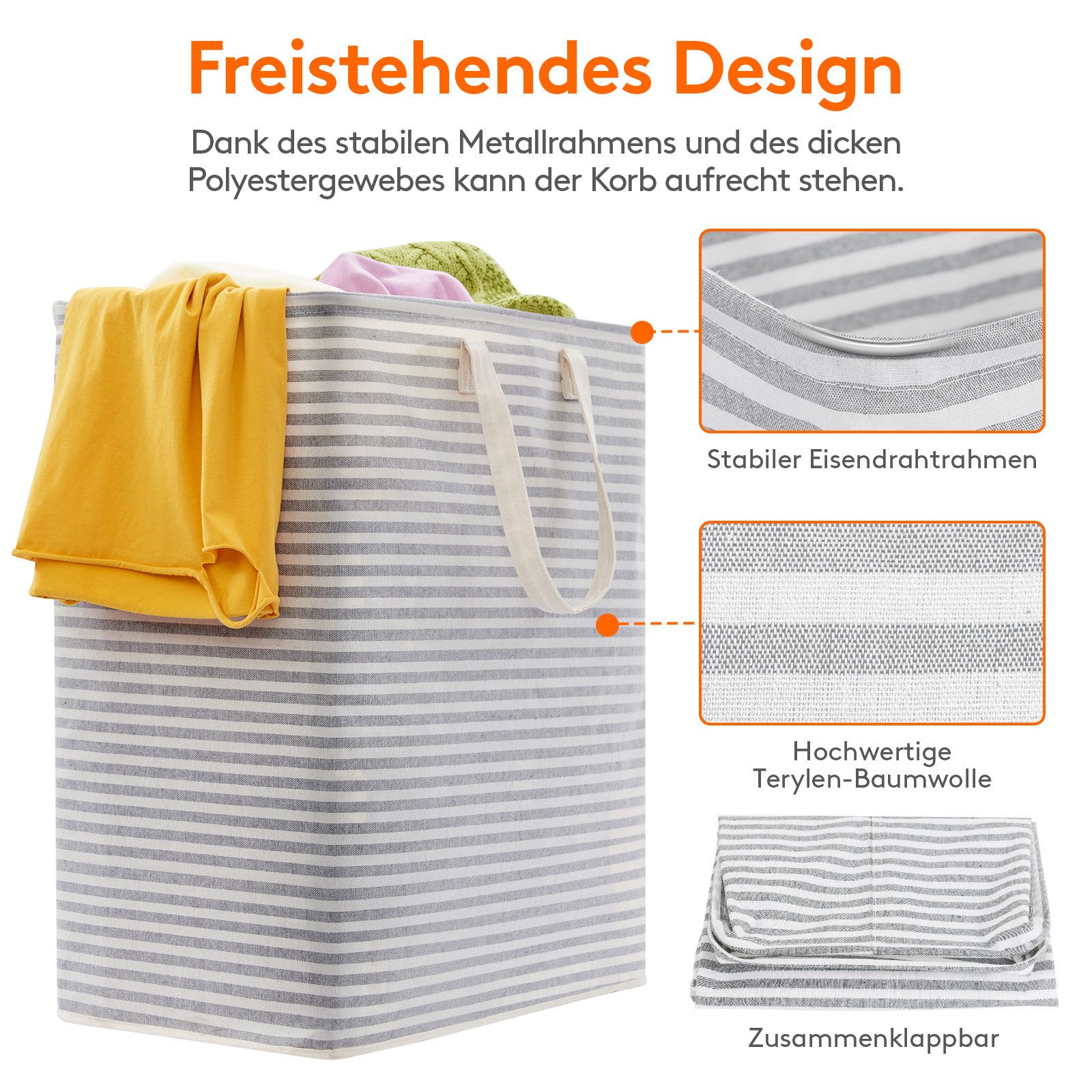 Lifewit Kleiderschutzhülle Aufbewahrungstasche,Kleidung Aufbewahrungsbox Kleideraufbewahrung (3 St)