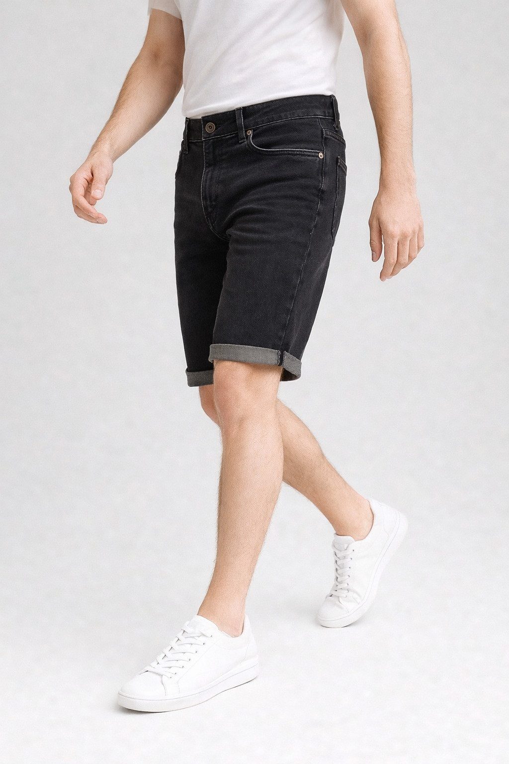 S&S Caprijeans Jeans Shorts Herren kurze Hose für Männer