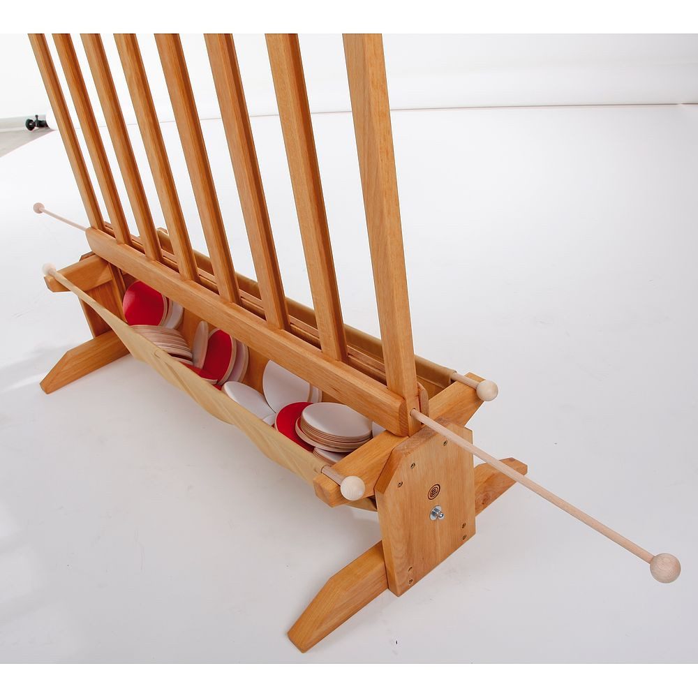 Holz Bi-Ba-Butze Spielesammlung Gesellschaftsspiel Vier in Linie, Stabile Konstruktion aus Buchenholz