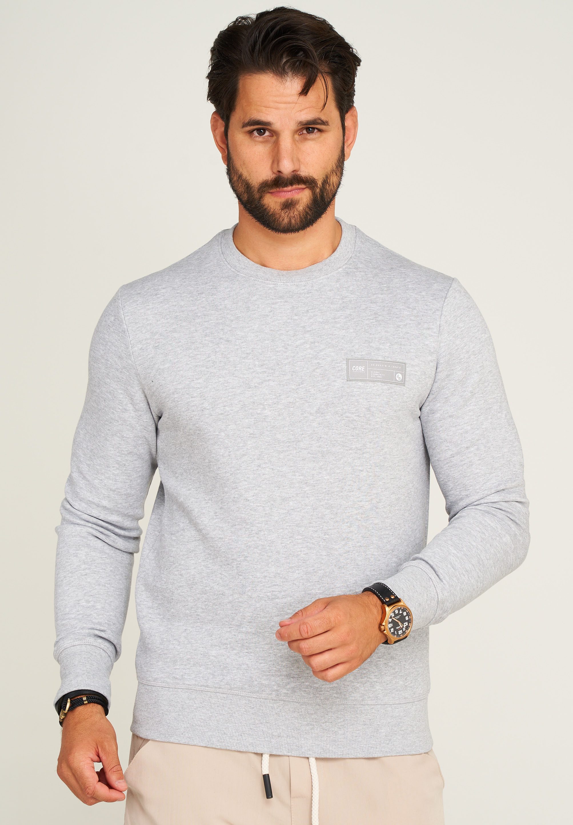 Jack & Jones Sweatshirt POPS SWEAT CREW NECK Sweatpullover Casual Basic Shi günstig online kaufen