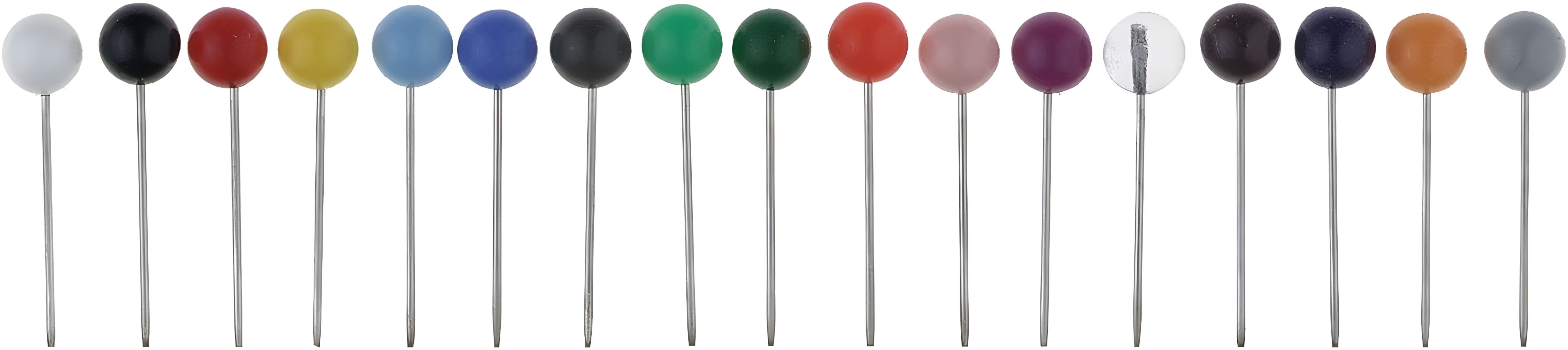 ALCO Презентационный кейс Alco Landkartennadel 16mm Ø8mm sortiert 20 Stück