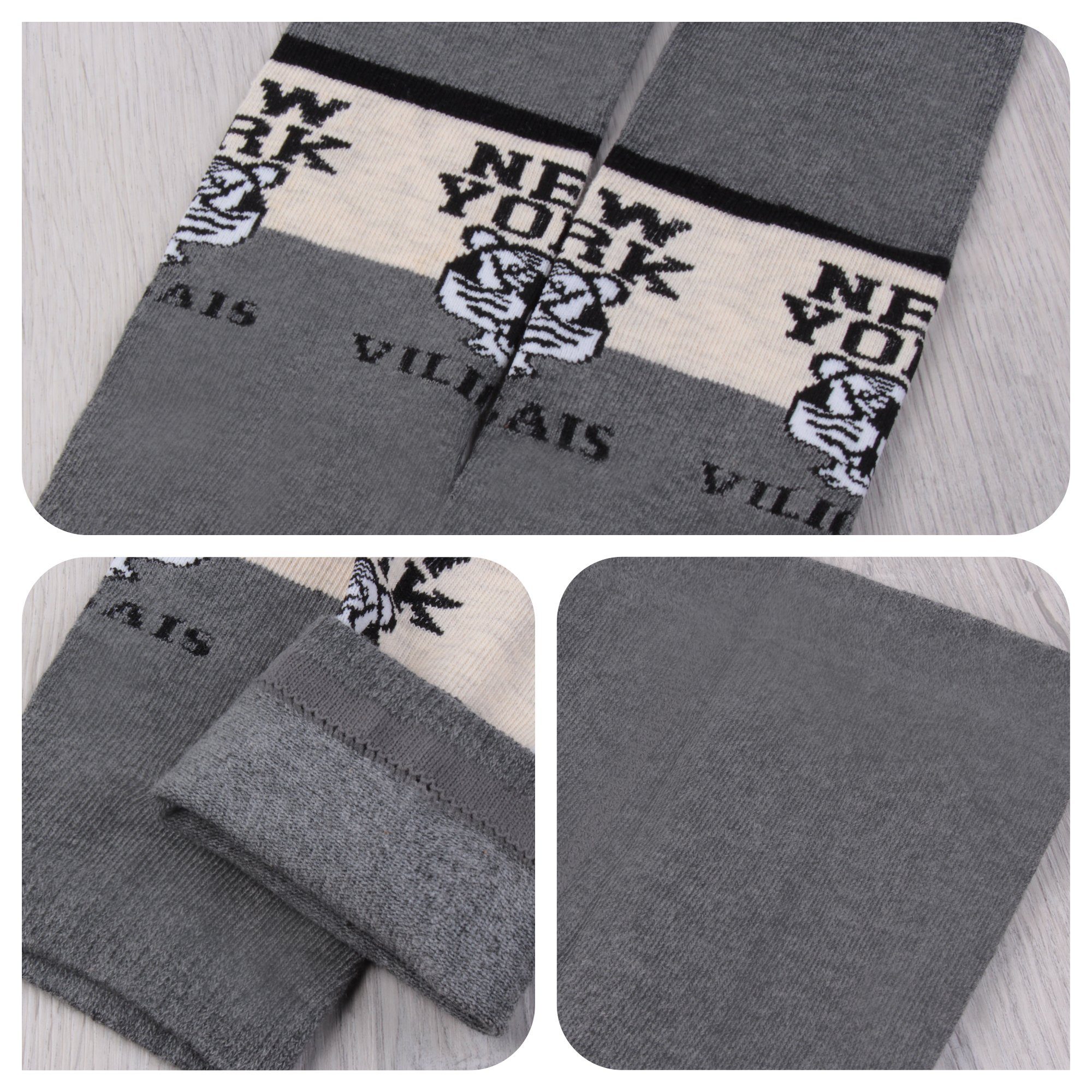 Strickstrumpfhose 2752 (5er-Packung) Leggings ohne Füße Knöchellang aus Baumwolle