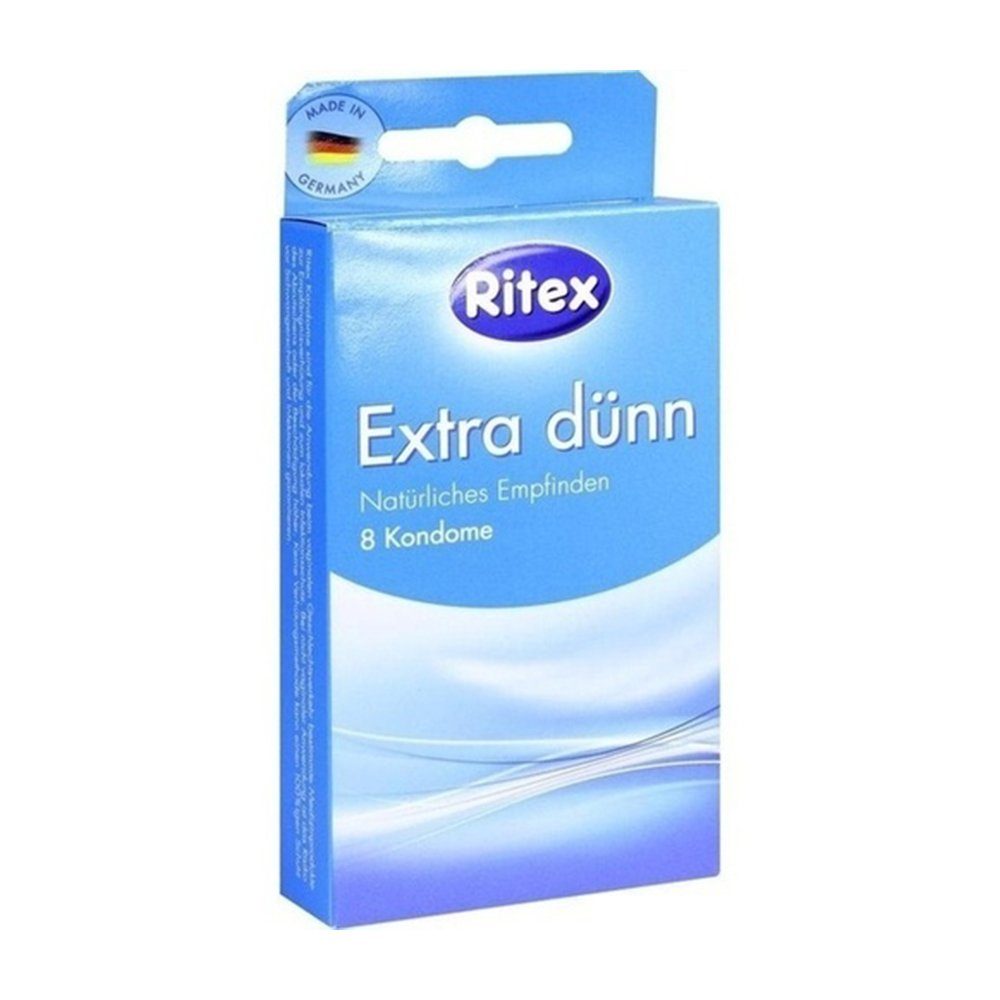 RITEX GmbH Kondome RITEX extra dünn Kondome, 8 Stück
