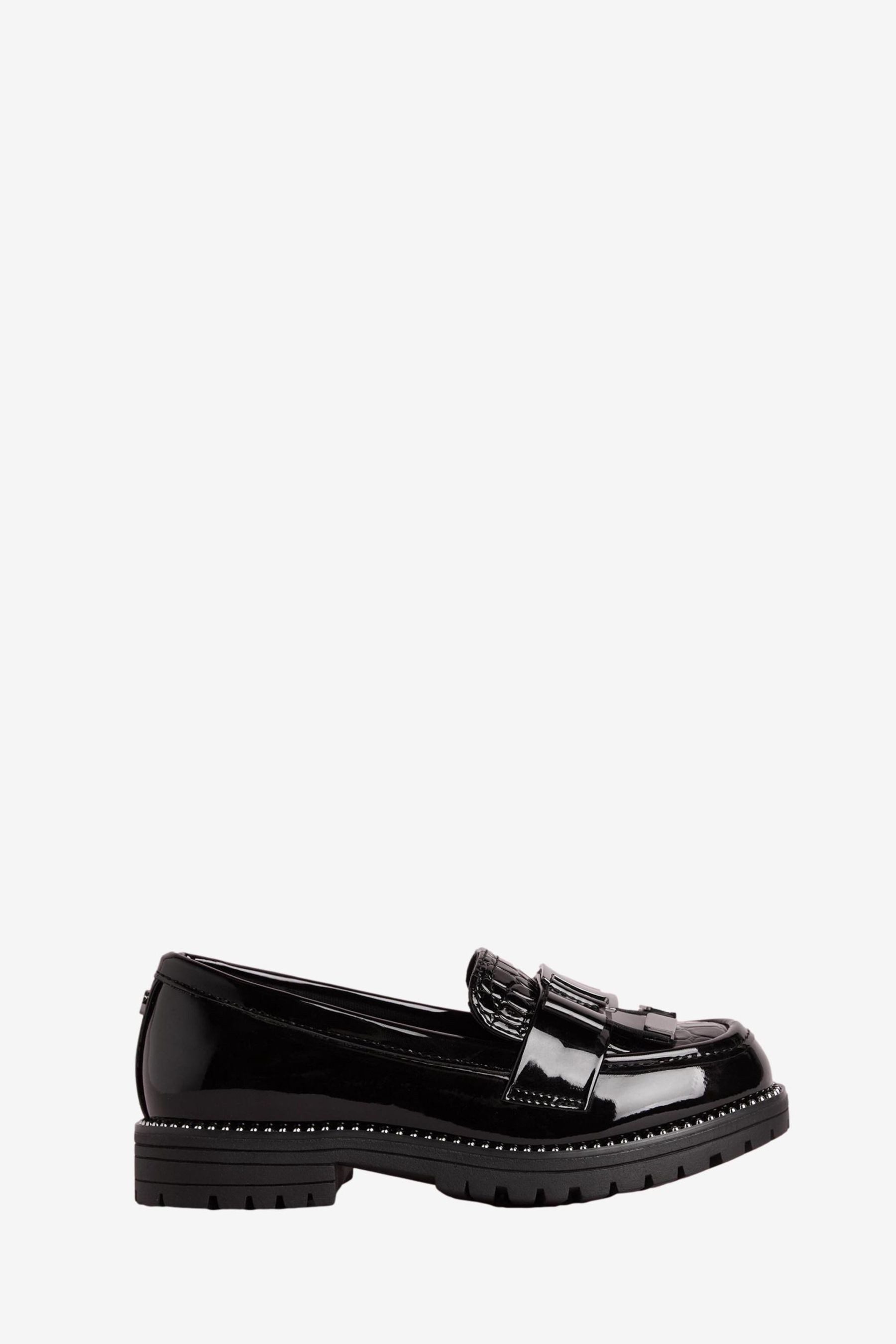 LIPSY Lipsy derbe Loafer für die Schule mit Schleife Loafer (1-tlg)