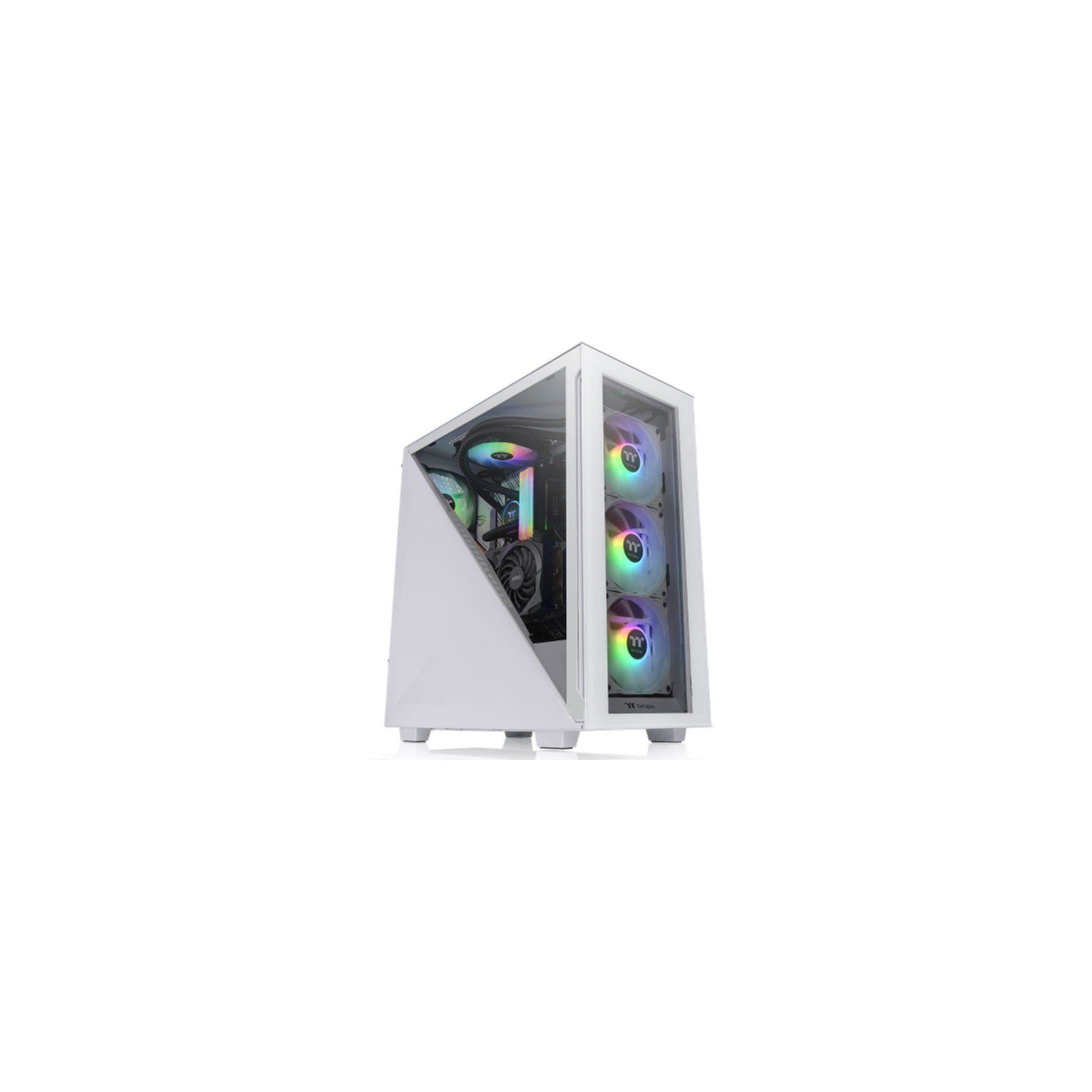Thermaltake PC-Gehäuse Divider 300 TG Snow ARGB
