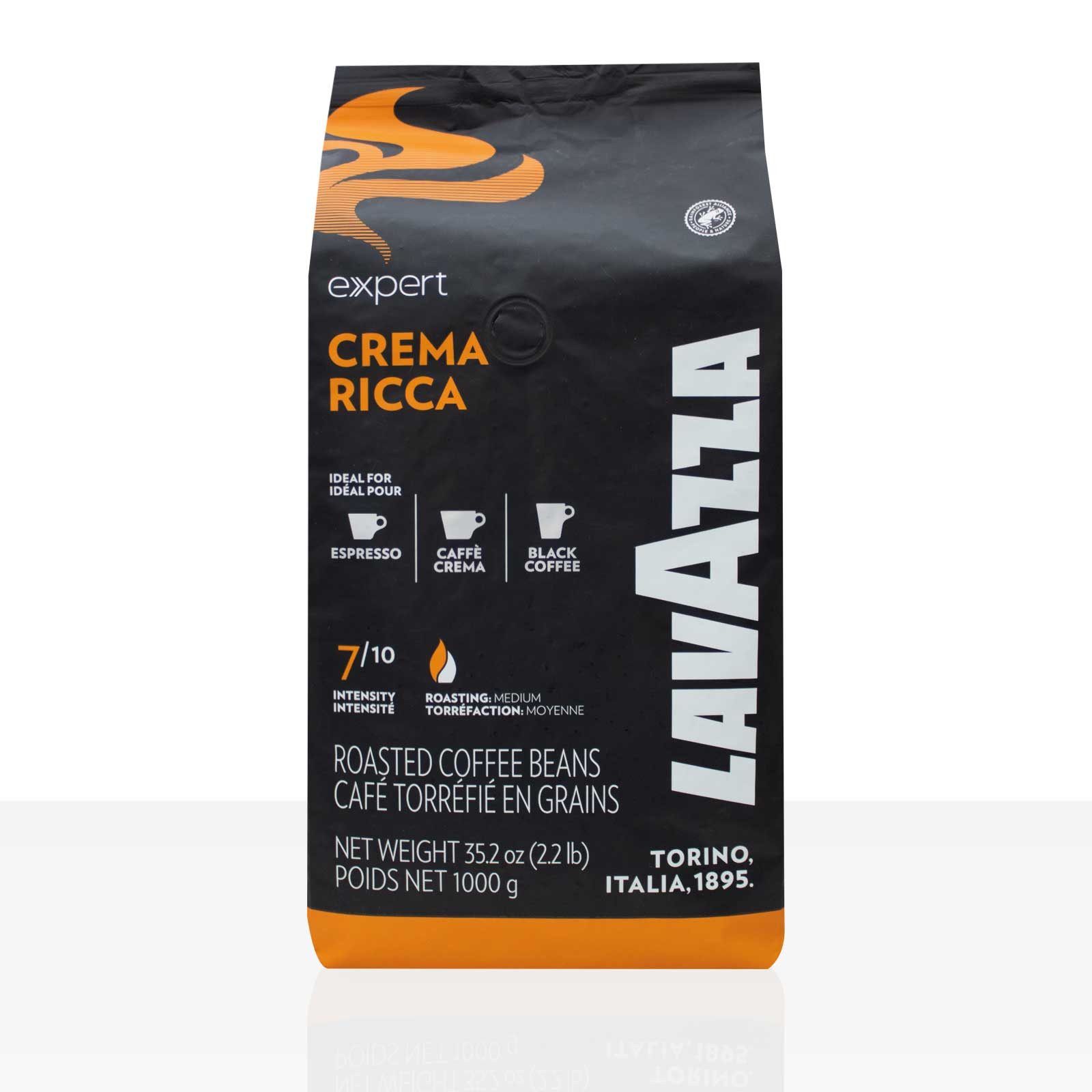 Lavazza Kaffee Lavazza Expert Crema Ricca Espresso - 1kg Kaffeebohnen