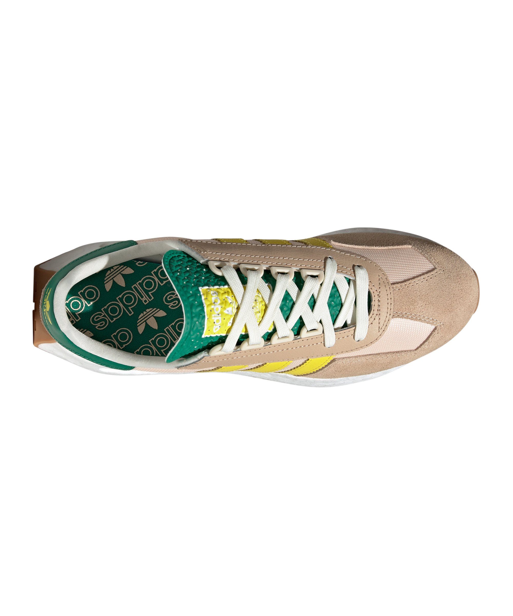 adidas Originals Retropy Sneaker braungelbgruen E5