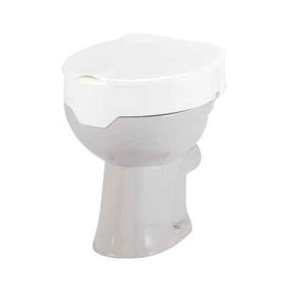 Meyra Toilettensitzerhöhung Toilettensitzerhöhung WC-Erhöhung MOLETT+Deckel, glatte Oberfläche
