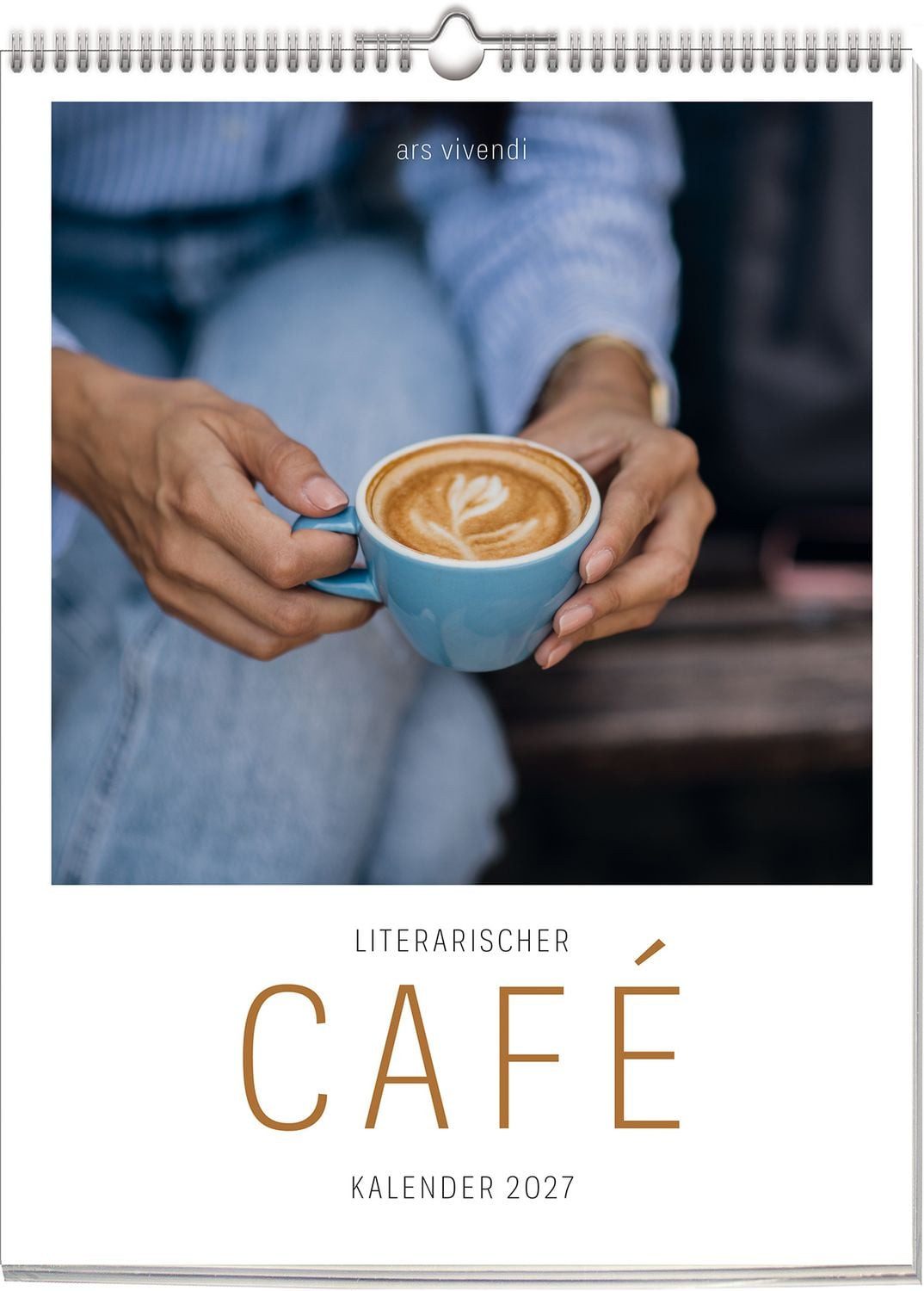 ars vivendi Wandkalender Literarischer Café Kalender 2027