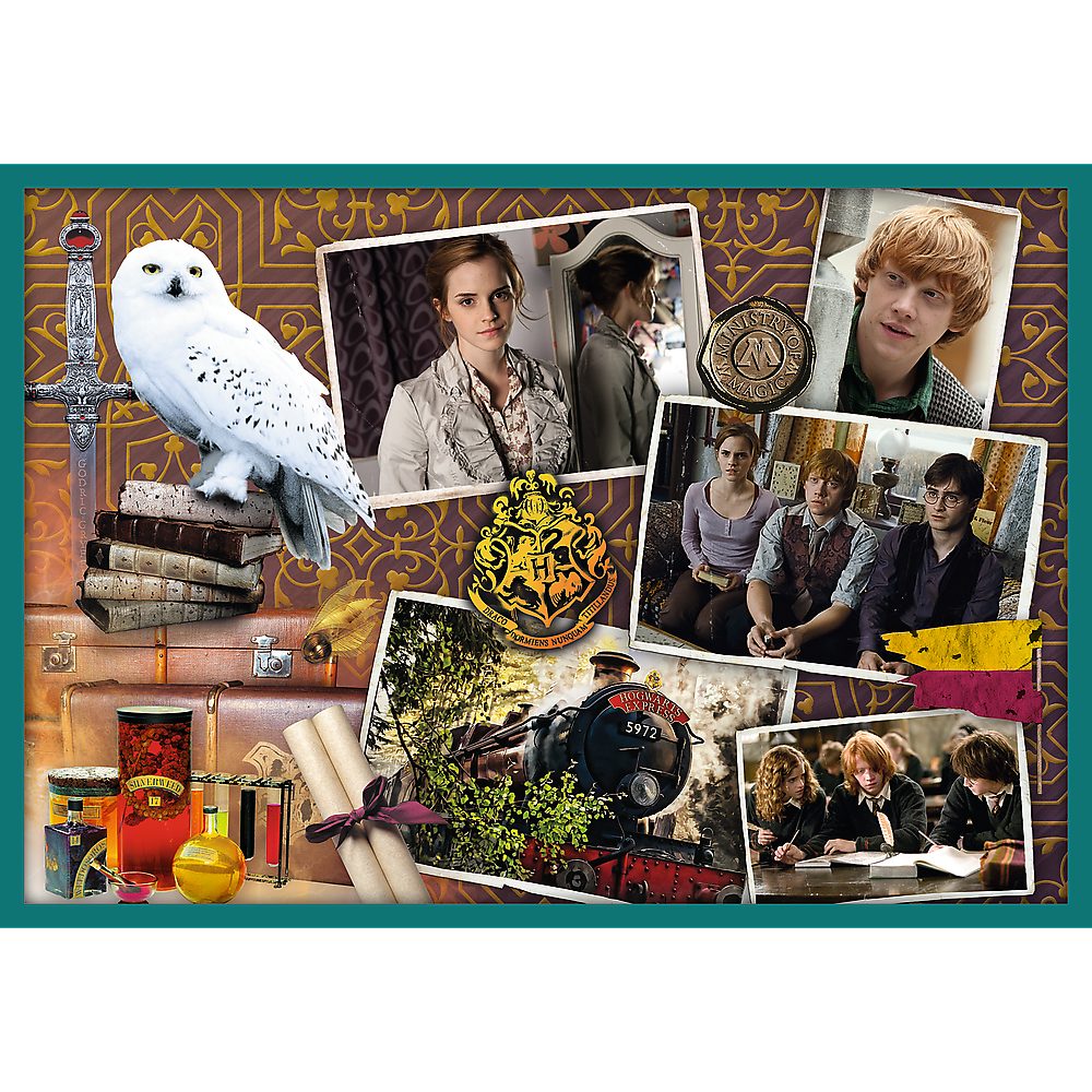 Harry Potter Puzzle Harry Potter 10-in-1 Puzzle Unendlicher Spaß mit der Zaubererwelt, Puzzleteile