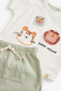 Next T-Shirt & Shorts Baby T-Shirts und Shorts, 2-teiliges Set (2-tlg)