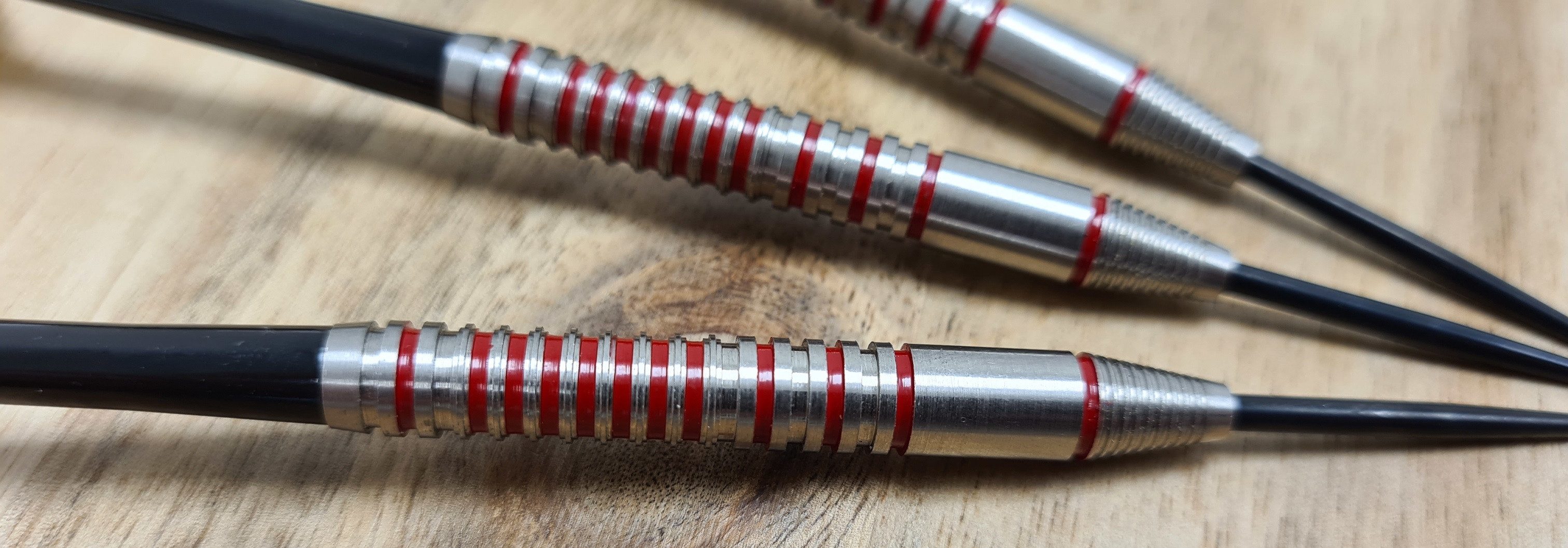 Roleo Dartpfeil Roleo Profi Steeldartpfeile PR-1 - 80% Tungsten - 3er Set 22g