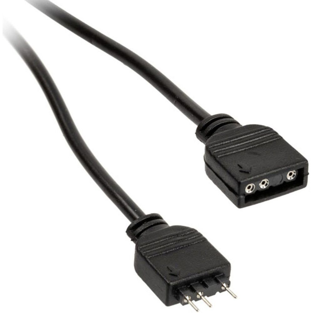 PC-Lüfter Verlängerungskabel [1x PC-Lüfter Buchse 3pol. - 1x PC-Lüfter Computer-Kabel