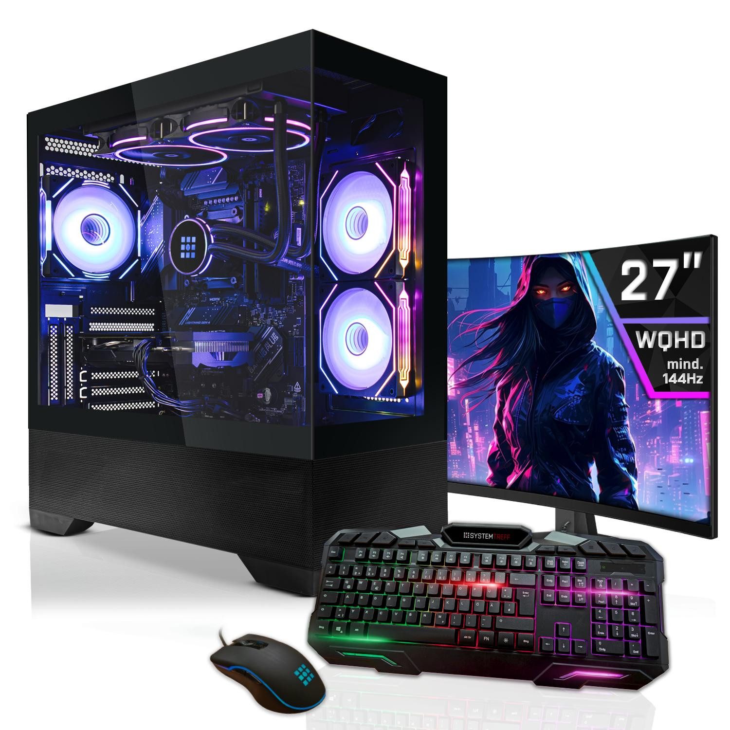 SYSTEMTREFF Intel Core i7-13700K mit Nvidia GeForce RTX 5070 TI 16GB Gaming-PC-Komplettsystem (27", Intel 13700K 13700K, Nvidia GeForce RTX 5070 Ti, 32 GB RAM, 1000 GB SSD)