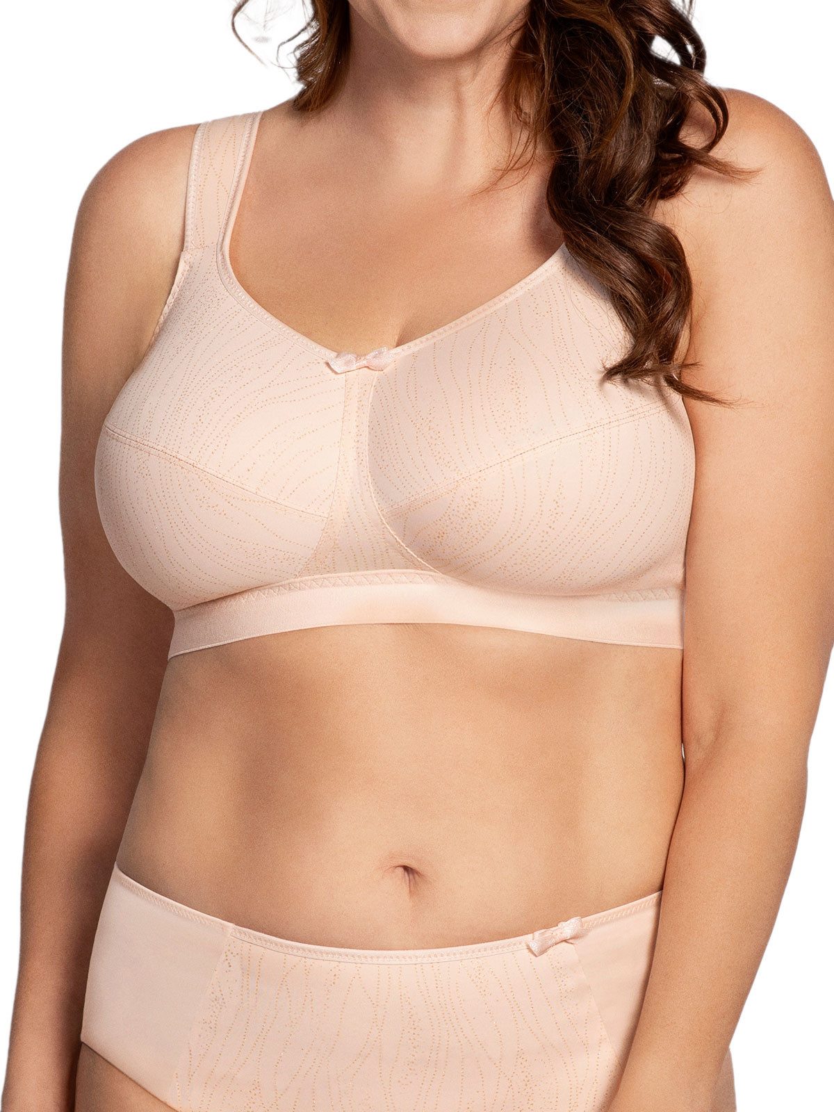 Ulla Dessous Soft-BH BH ohne Bügel Liv (Stück, 1-tlg) genähte Cups, Microfaser, Uni, feminin