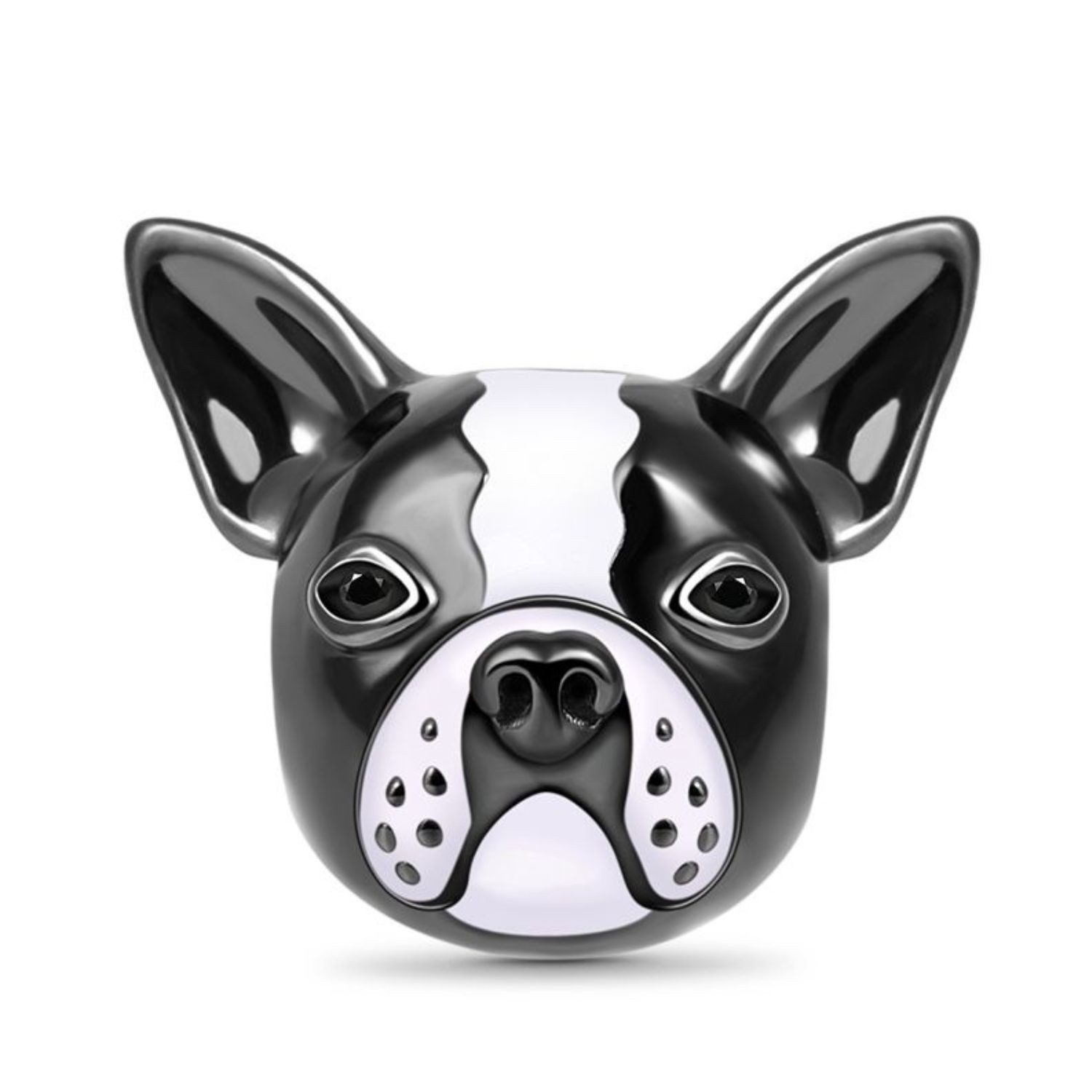 Bead Gnoce Charm Französische Bulldogge ENC048