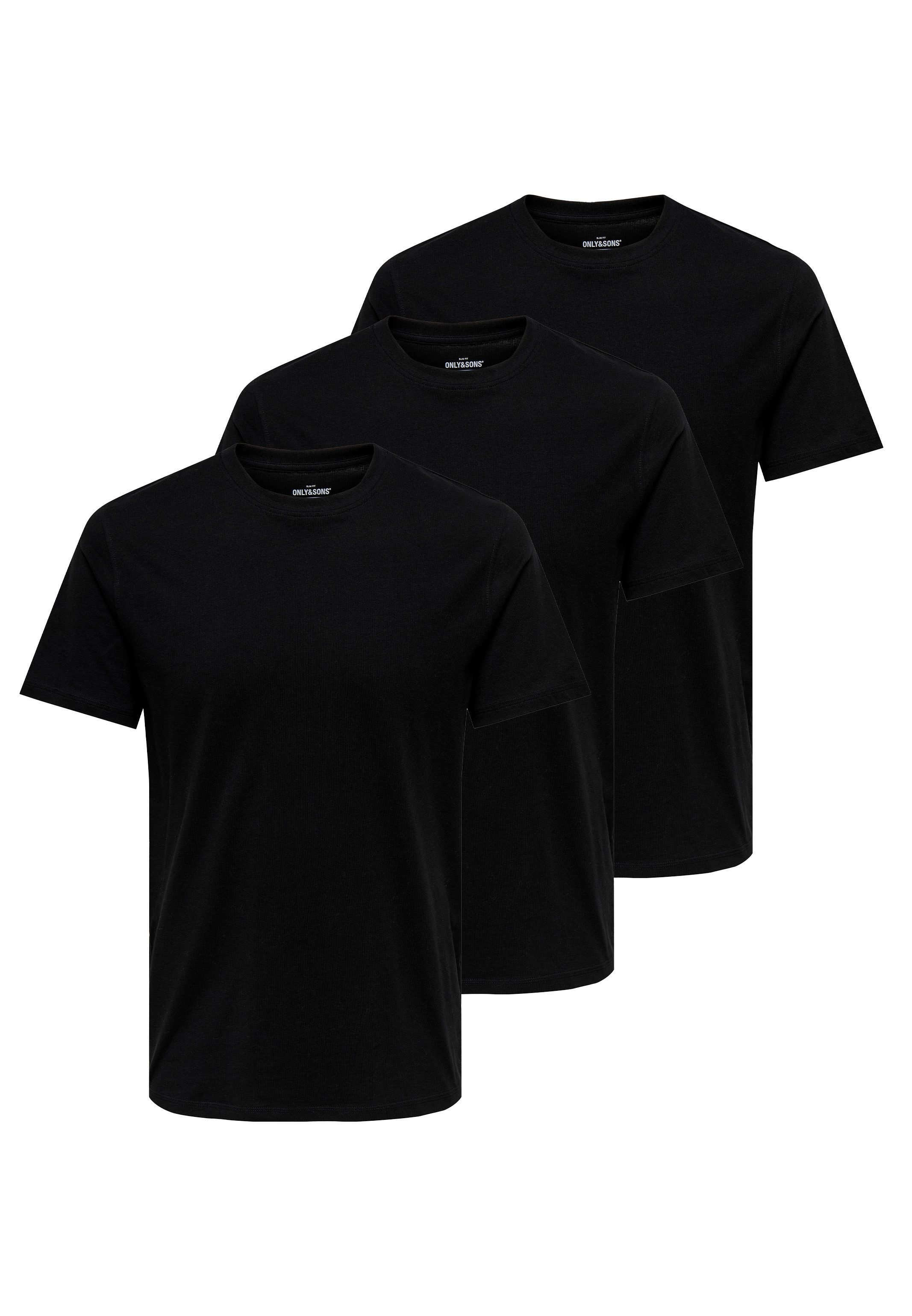 ONLY & SONS T-Shirt 3er Pack günstig online kaufen