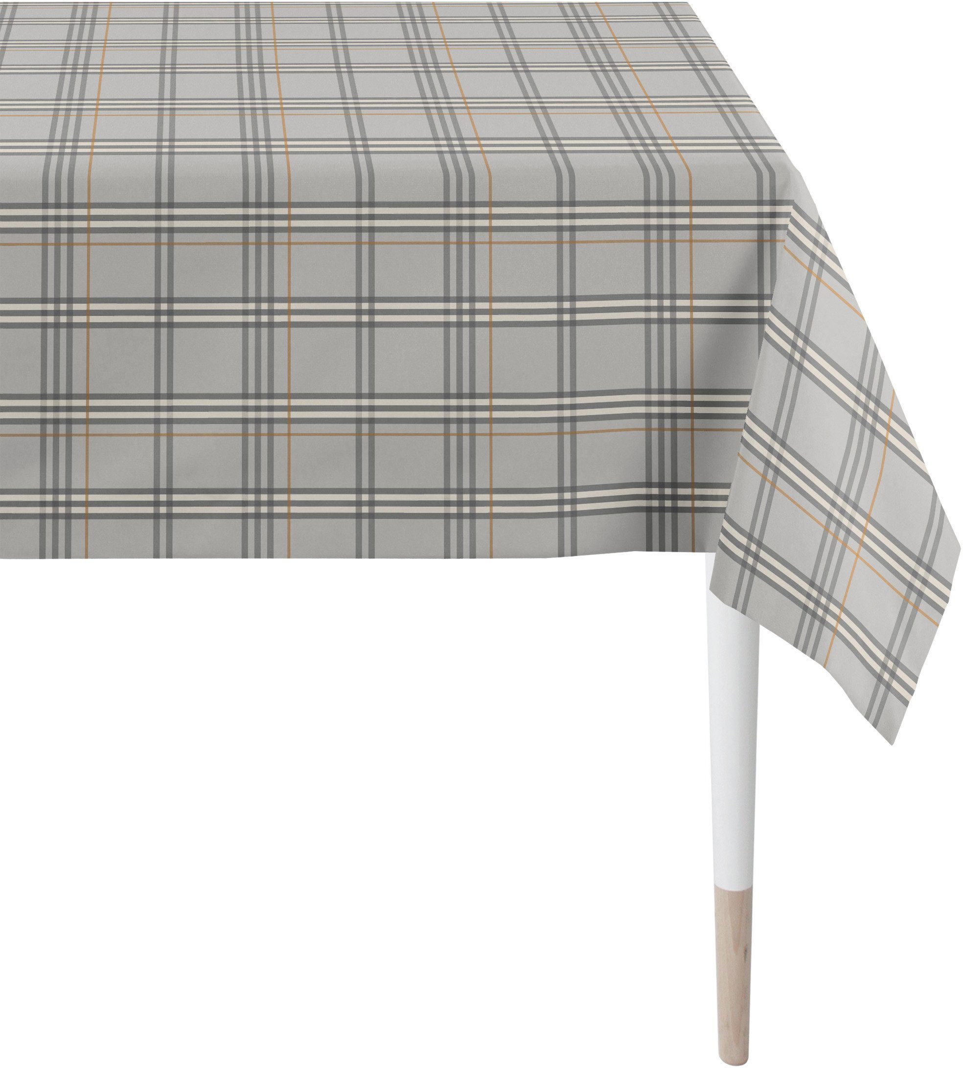 grau/weiß APELT 9538 Tischdecke Digitaldruck STYLE CHALET (1-tlg),