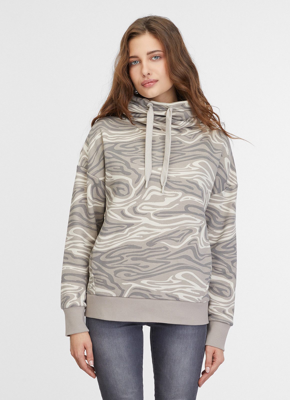 Ragwear Sweatshirt JULISSA PRINT mit Allover günstig online kaufen