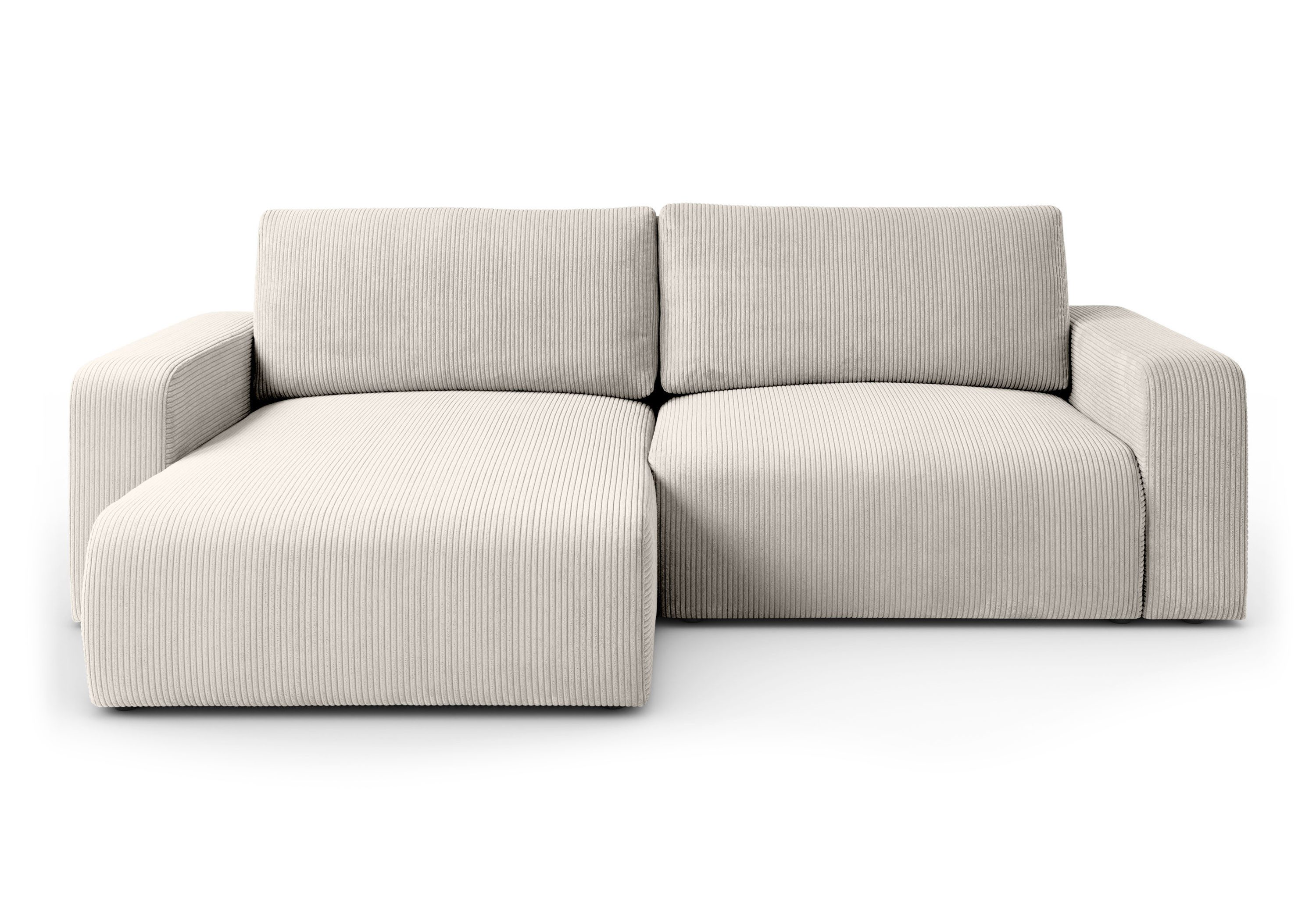 Lookway Ecksofa OPERA L-Form Couch, mit Bettfunktion und Bettkasten