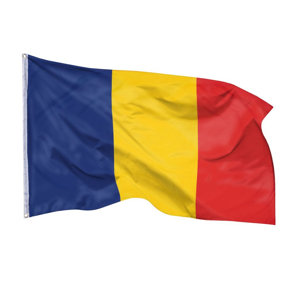 PHENO FLAGS Flagge Rumänien Flagge - Rumänienfahne 90 x 150 cm, Strapazierfähige Fahne für Fahnenmast, mit 2 Ösen