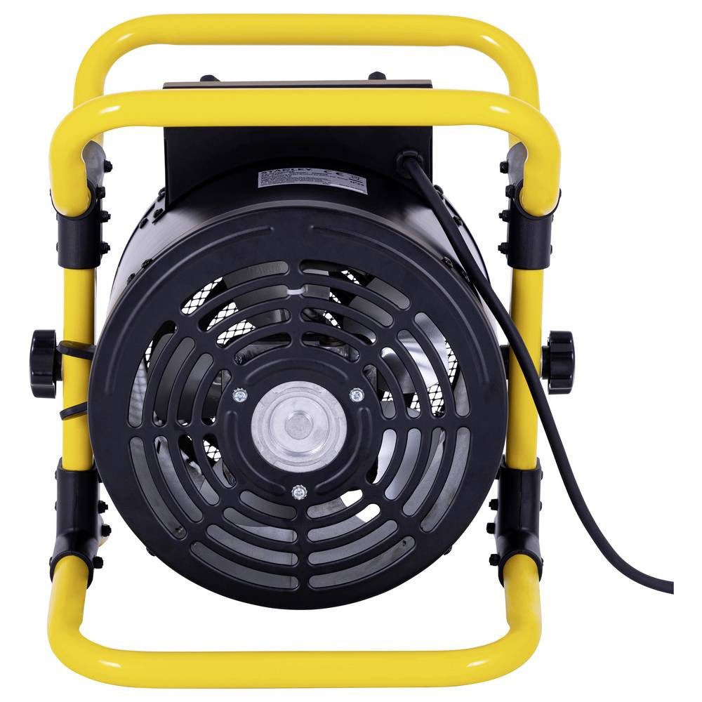 STANLEY Heizlüfter SXJH102000E Heizlüfter 2000W 20 m² Schwarz/Gelb, Mit Ein-/Aus-Schalter, Heizlüfterfunktion