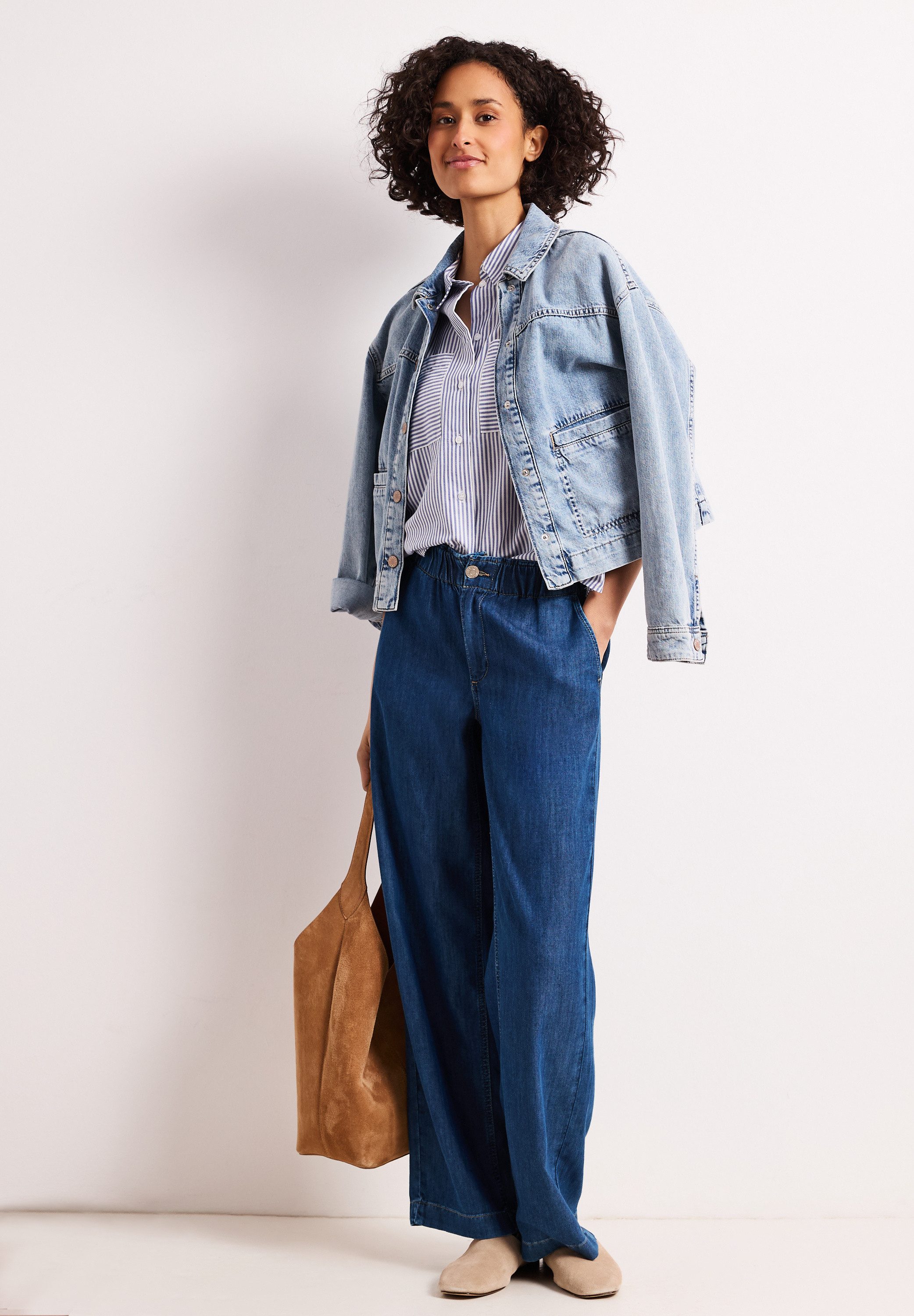 STREET ONE Loose-fit-Jeans mit Wide Legs – Bild 4 von 5