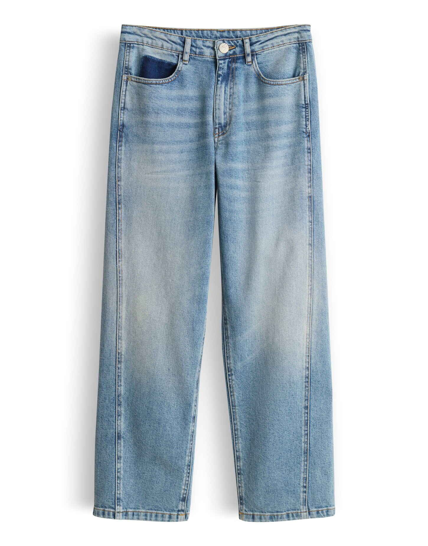 Relax-fit-Jeans LISSIE SALT Tapered Jeans aus Dry Indigo®