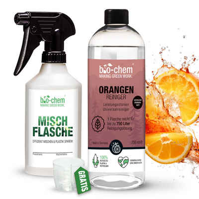 bio-chem Orangenreiniger 0.75 l + 0.5 l Handspray-Mischflasche Allzweckreiniger