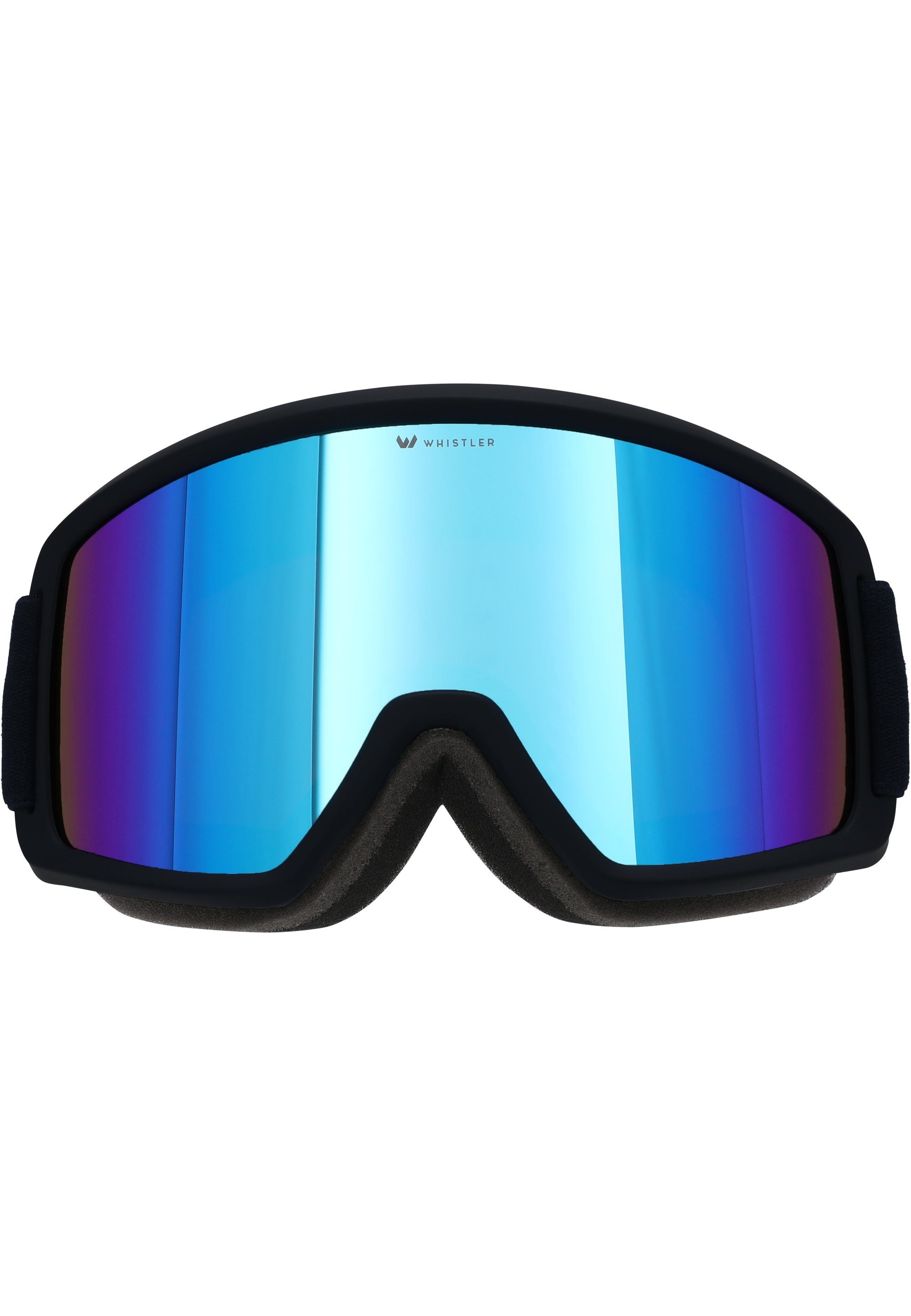 WHISTLER Skibrille WS5100, mit UV-Schutz und Anti Fog-Funktion schwarz | 