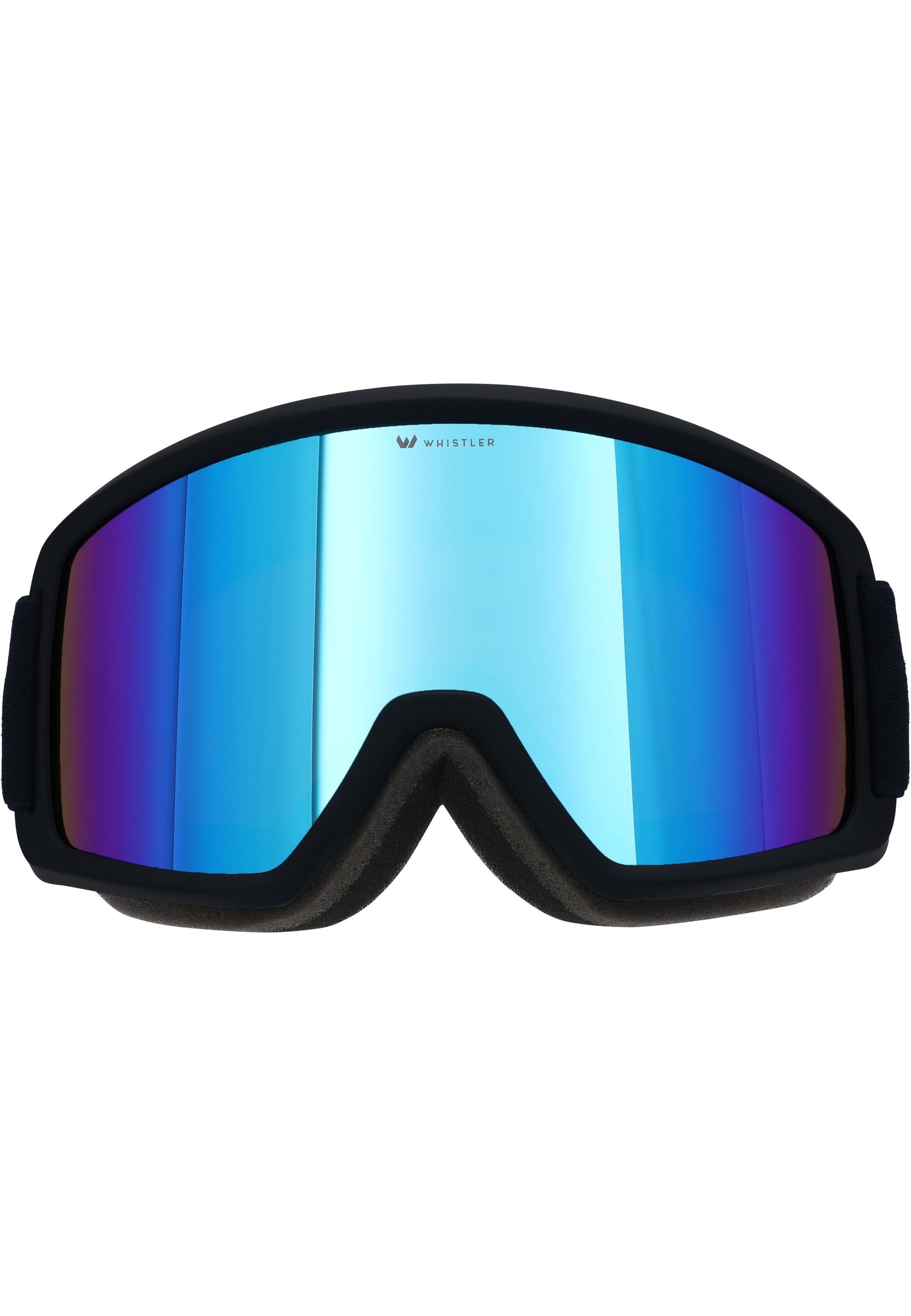 WHISTLER Skibrille WS5100, mit UV-Schutz und Anti Fog-Funktion, Hochwertige  Skibrille von WHISTLER für Erwachsene