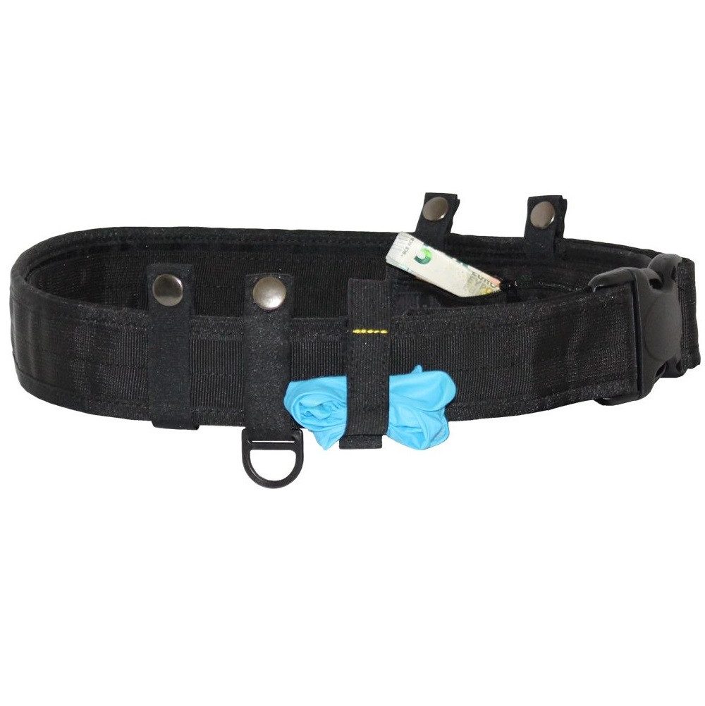 tee-uu Koppelgürtel Tee-uu BLACK Koppel Größe XL 115 - 135cm (Komplettset, günstig online kaufen