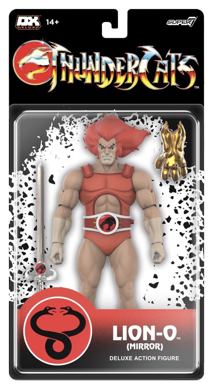 Super7 Actionfigur Thundercats DELUXE Actionfigur Wave 04 Lion-O (Mirror)