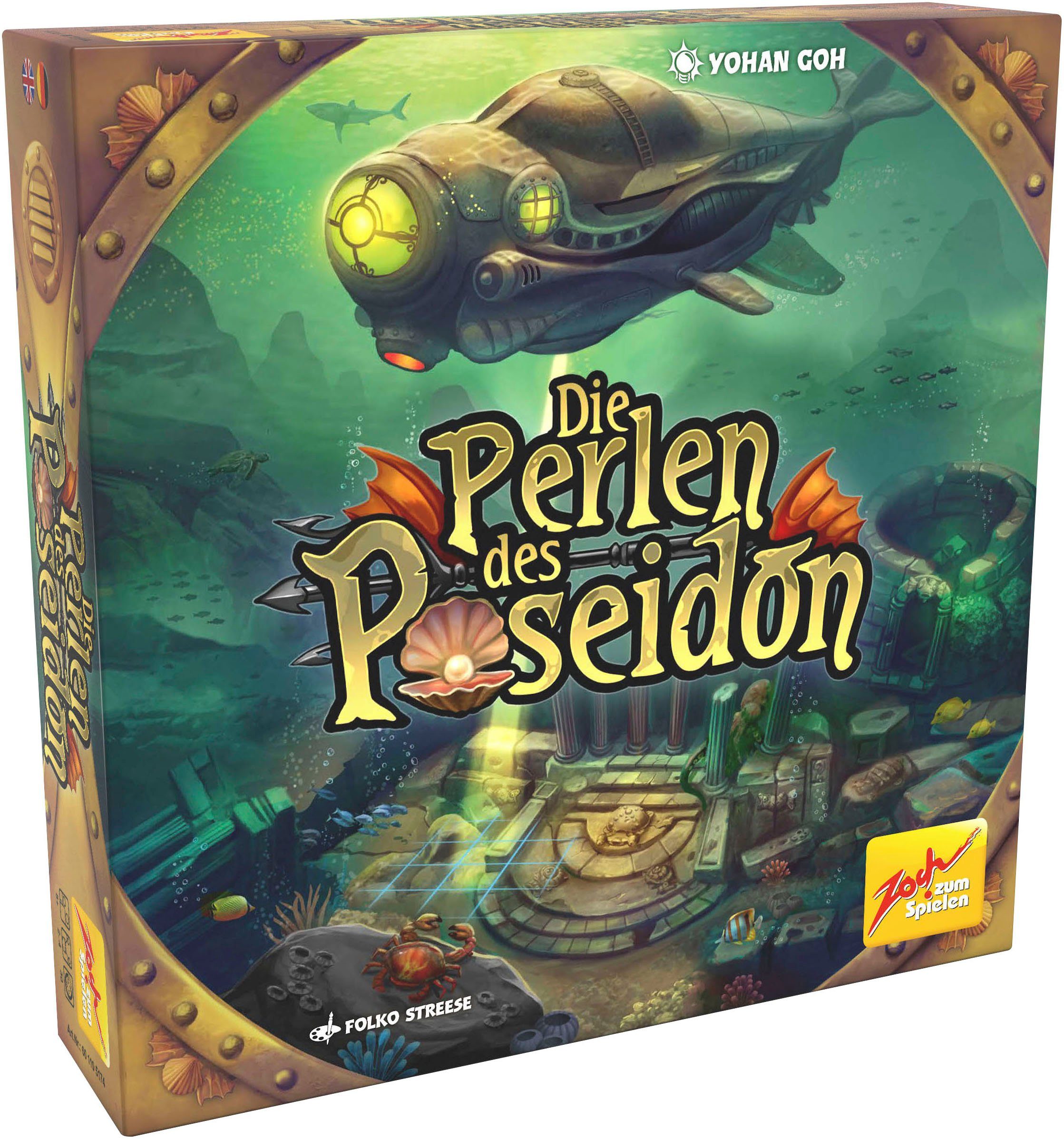 Zoch Spiel, Familienspiel Die Perlen des Poseidon