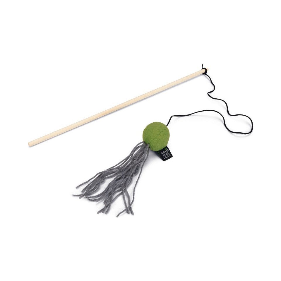 Beeztees Katzenangel Minus One Katzenangel Viena grün-braun