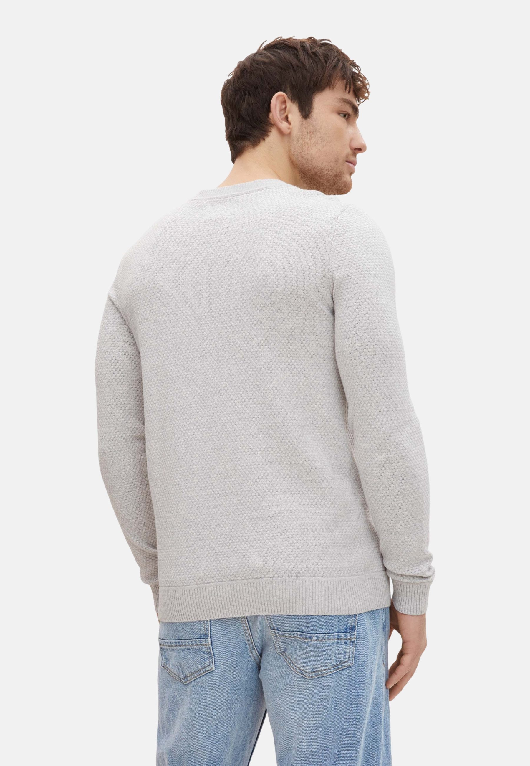 TOM TAILOR Strickpullover Pullover Strukturierter Sweater