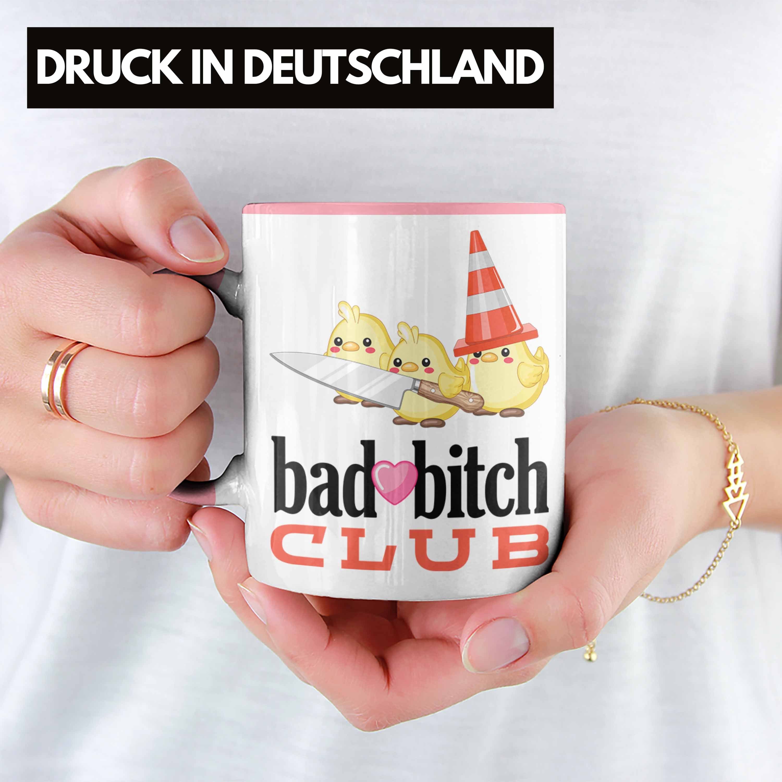 Trendation Bit** Ju Bad Frauen - Lustige Tasse Trendation Tasse Club für Rosa Geschenk Tasse