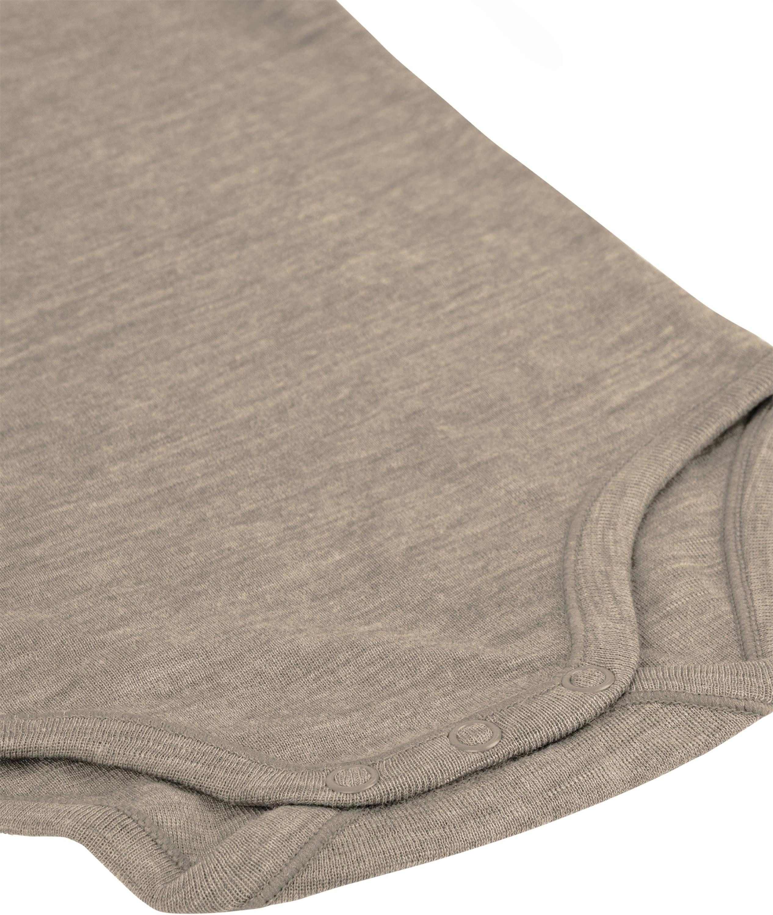 normani Langarmwickelbody Baby Merino Body Langarm Auckland Langarm Body mit Umschlag - Strampler Einteiler aus 100 % Merinowolle