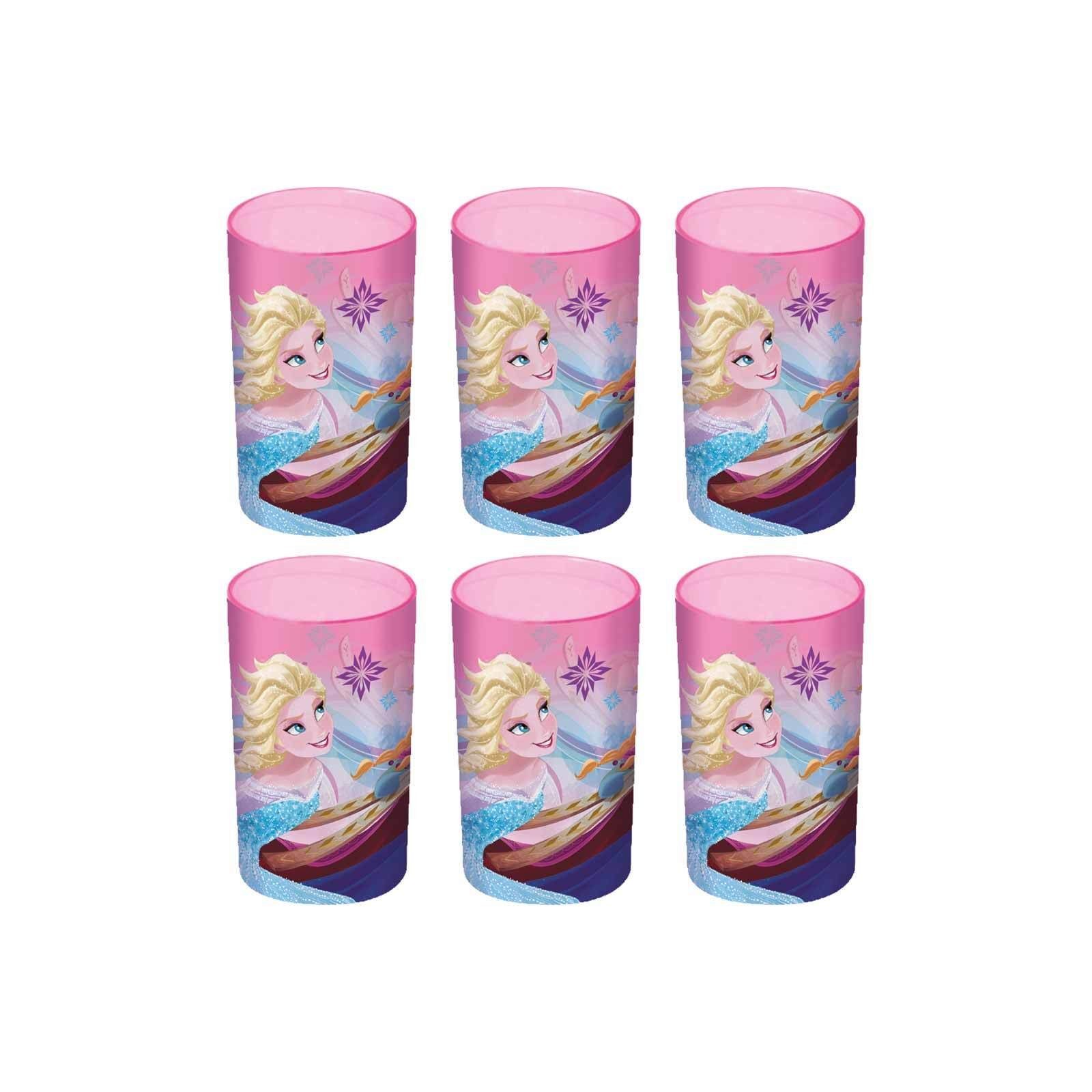 p:os Kinderbecher »Frozen Trinkbecher 250 ml 6er Set«, Kunststoff