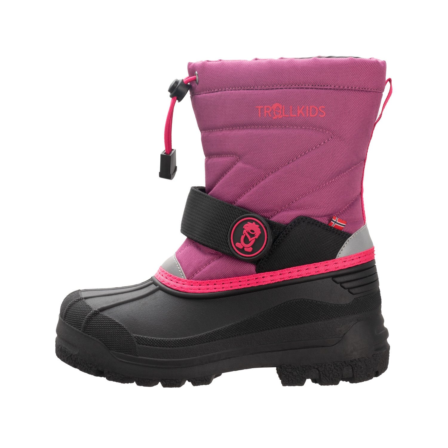 TROLLKIDS KIDS TELEMARK WINTER BOOTS PRO Snowboots für Kinder und Jugendliche, mit Gummilaufsohle