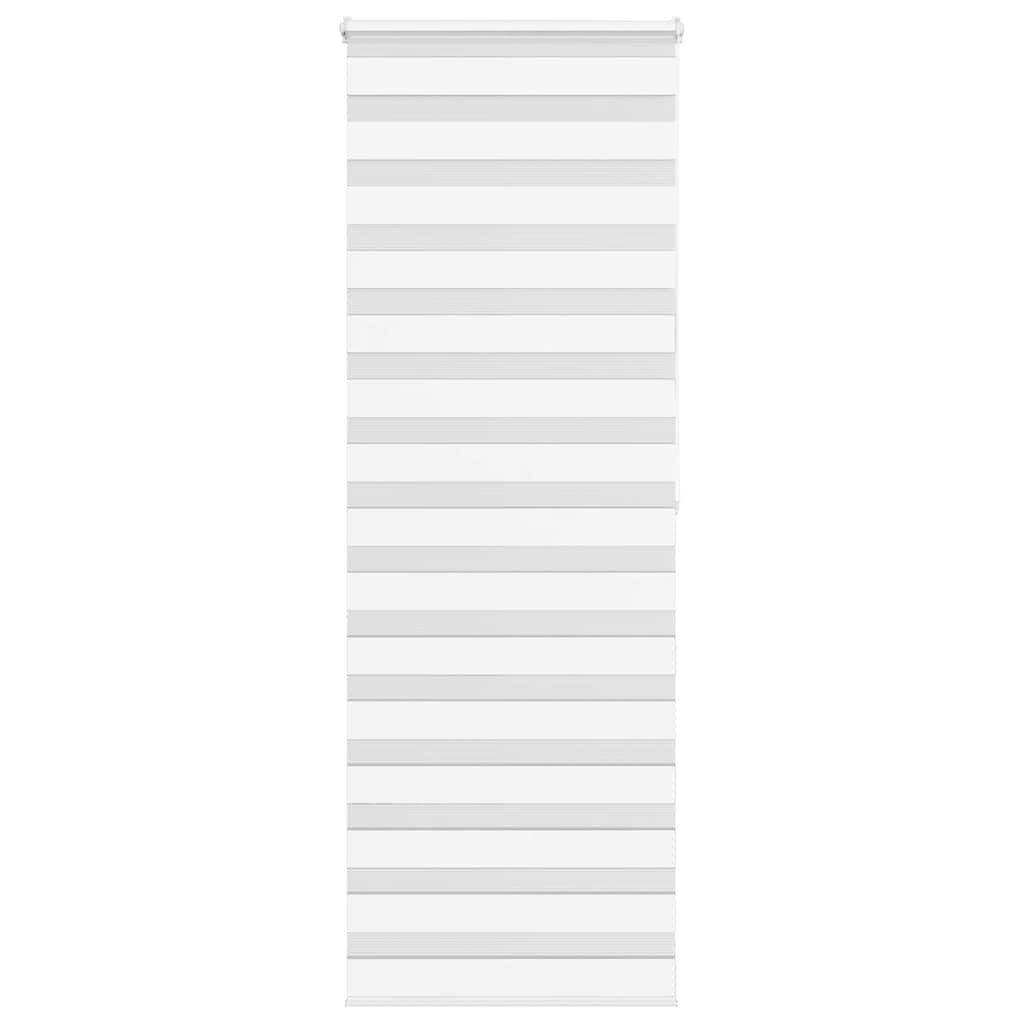 Verdunklungsrollo, vidaXL, Zebrarollo Weiß 80x200 cm günstig online kaufen