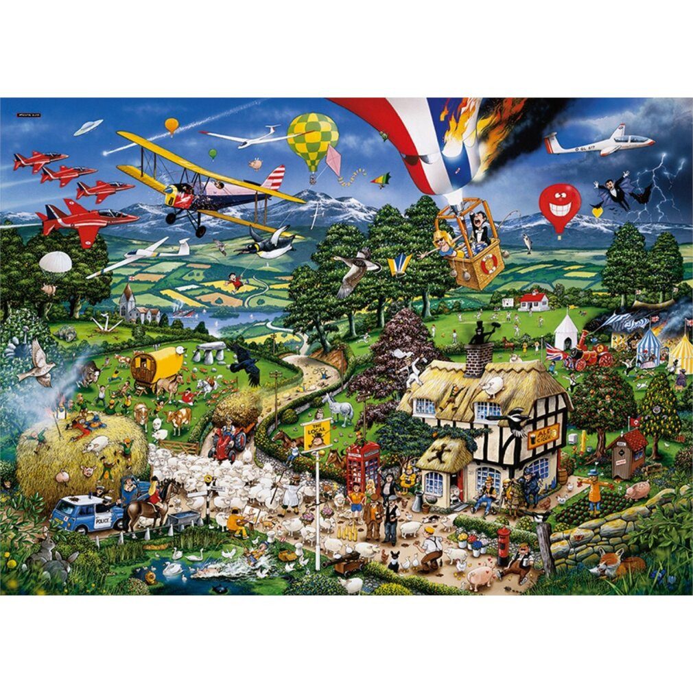 GIBSONS Puzzle GIBSONS Puzzle Ich liebe die Landschaft 1000 Teile, Puzzleteile
