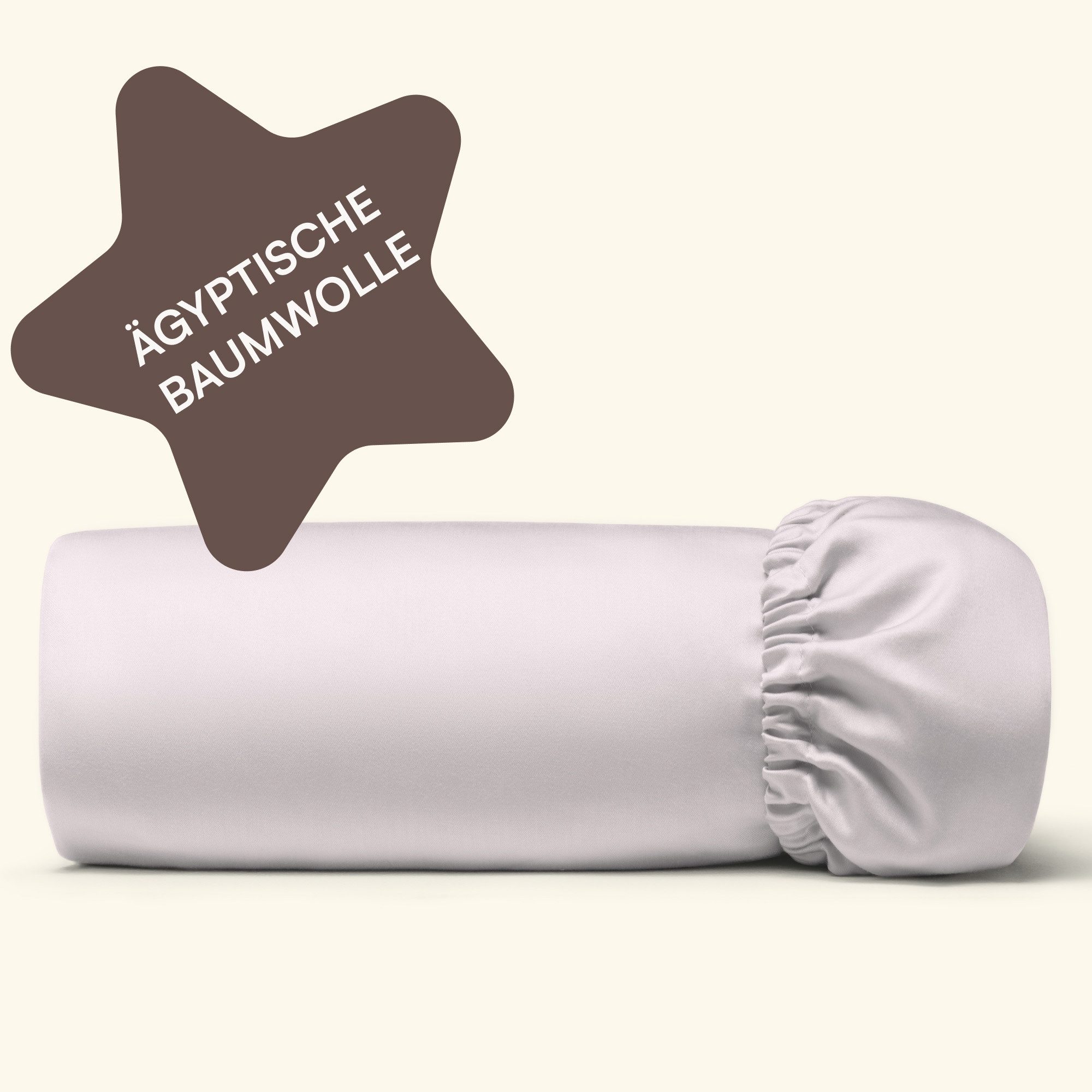 Amqua Spannbettlaken Luxus Mako Satin Premium günstig online kaufen