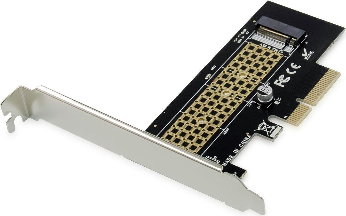 CONCEPTRONIC PCI Express Card M.2 NVMe SSD PCIe Adapter+CPK Netzwerk-Adapter