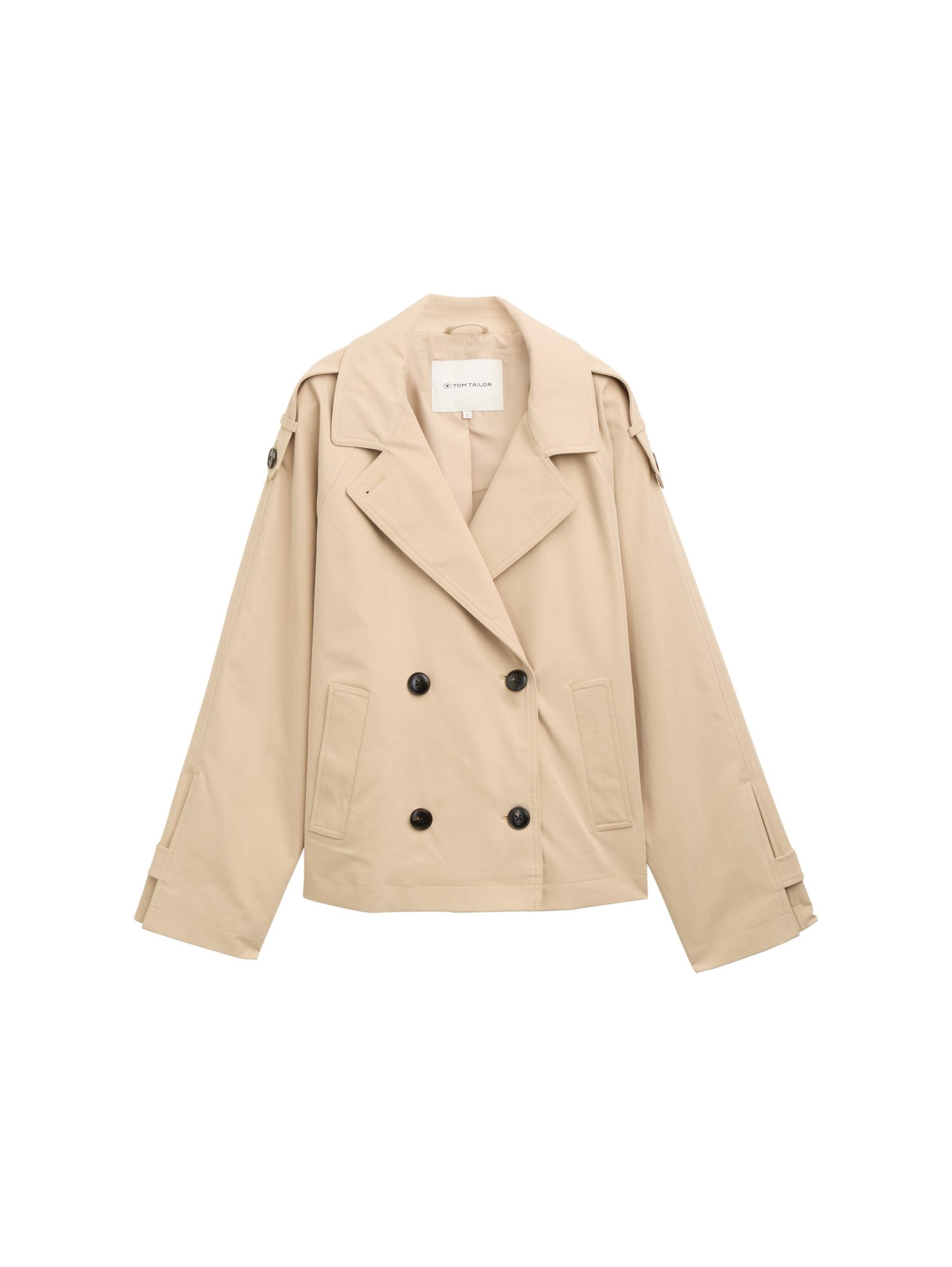 TOM TAILOR Blusenblazer short trenchcoat soft günstig online kaufen