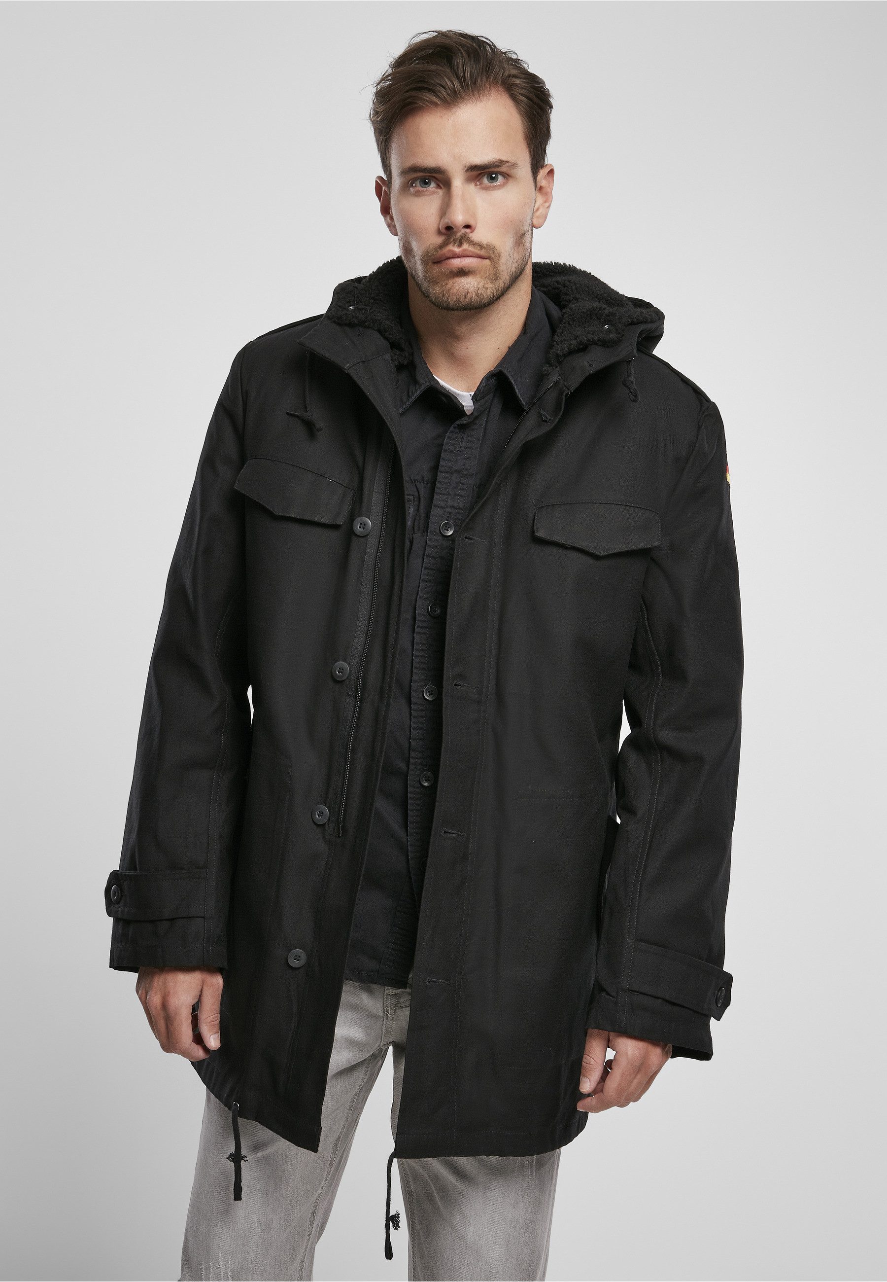 Brandit Allwetterjacke Brandit Herren BW Flag Parka (1-St)