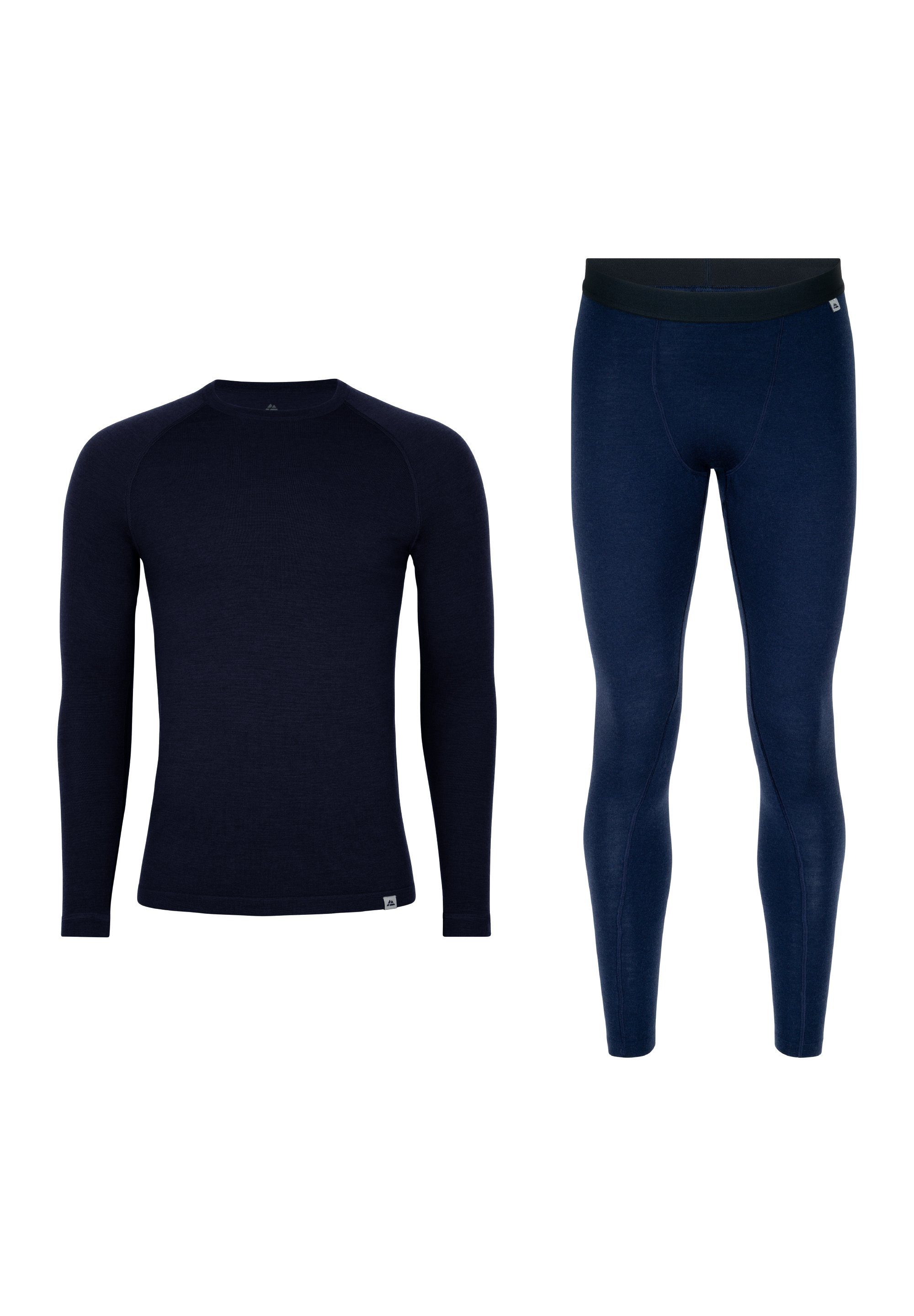DANISH ENDURANCE Funktionsshirt Merino Baselayer Funktionsunterwäsche Set, günstig online kaufen