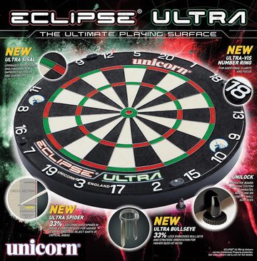 unicorn Dartscheibe Eclipse Ultra Bristle Board, Dartboard Dart Board Scheibe Darts