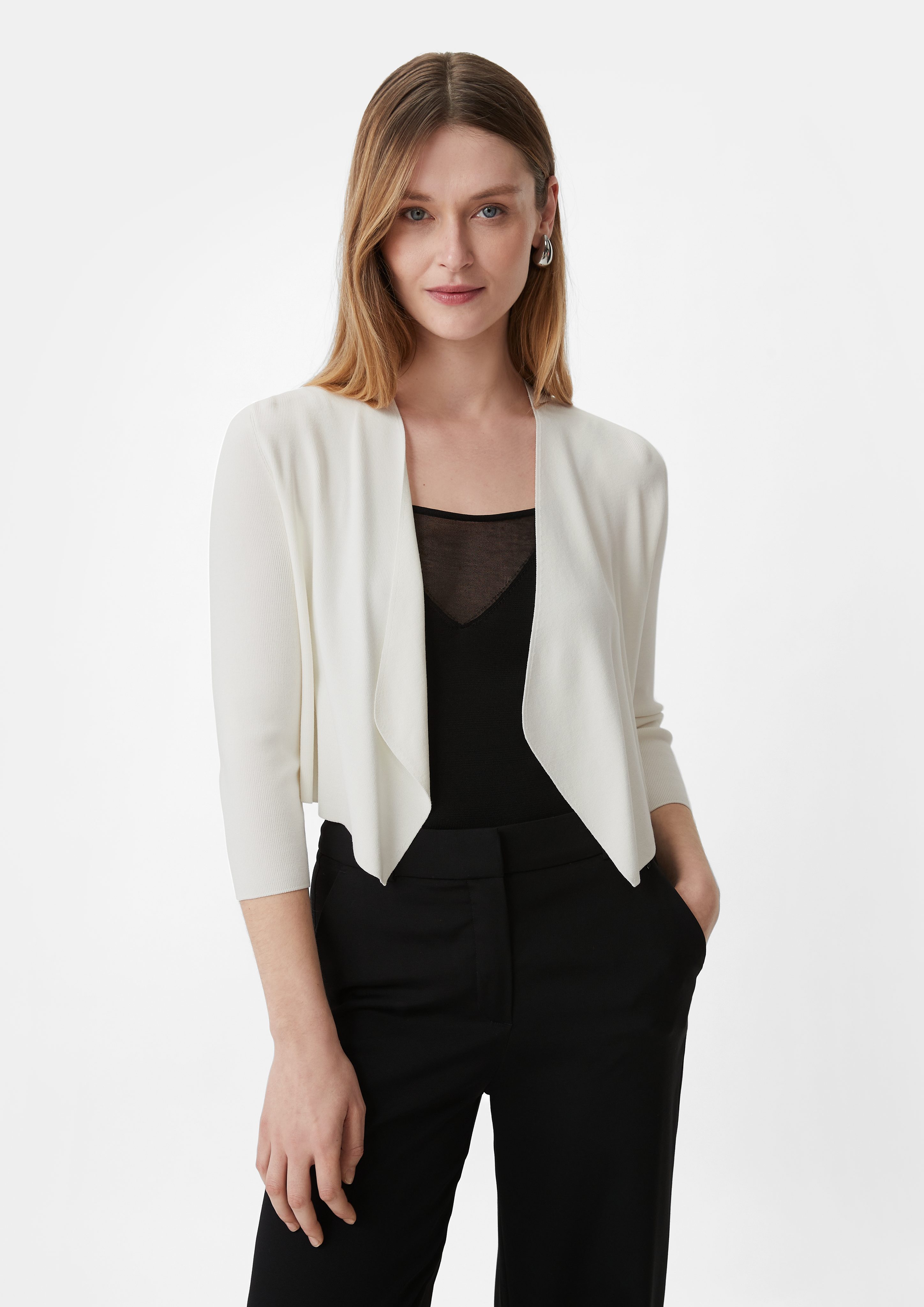 Strickjacke Strickjacke aus Viskosemix
